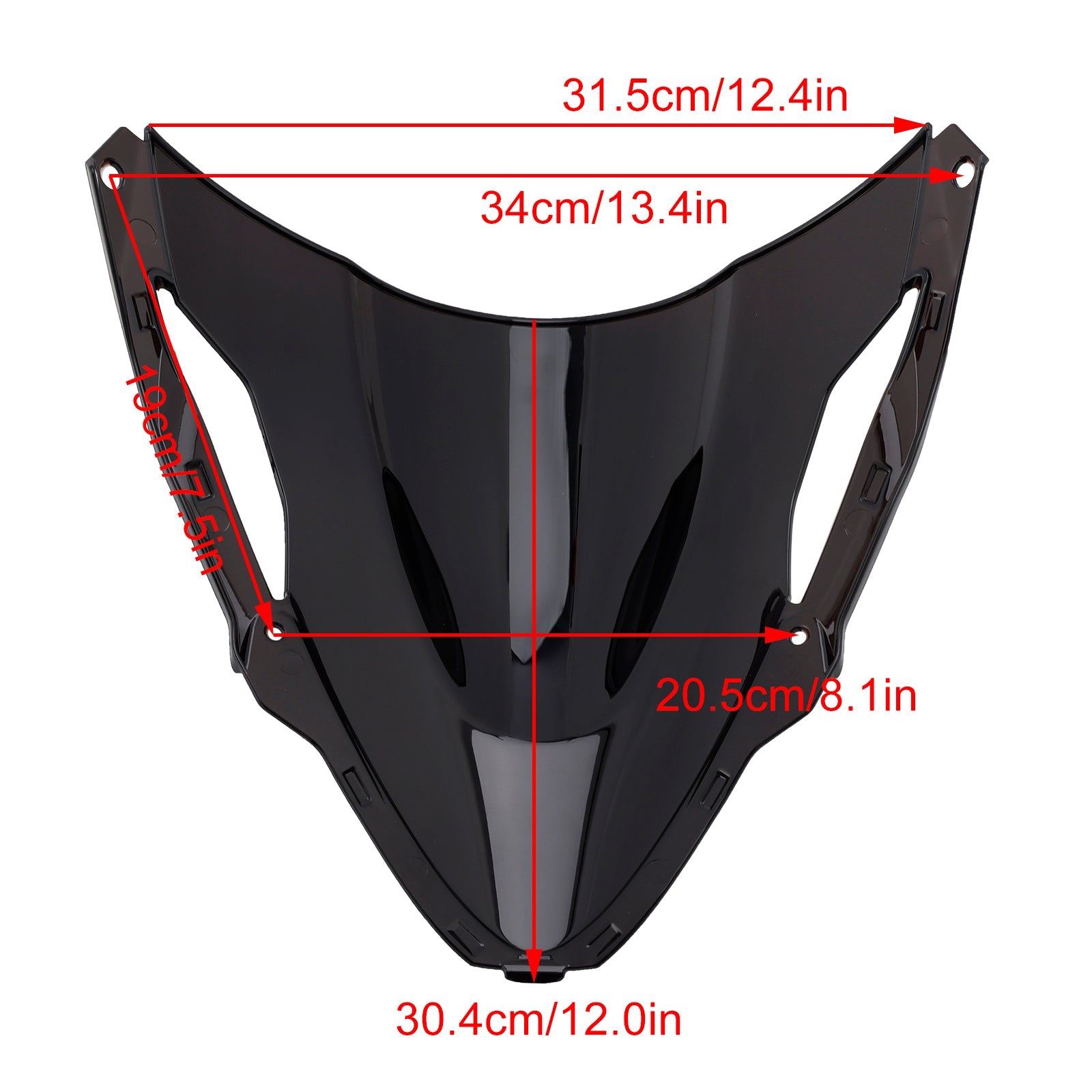 Windshield Windscreen for Kawasaki ZX6R 636 2024-2025