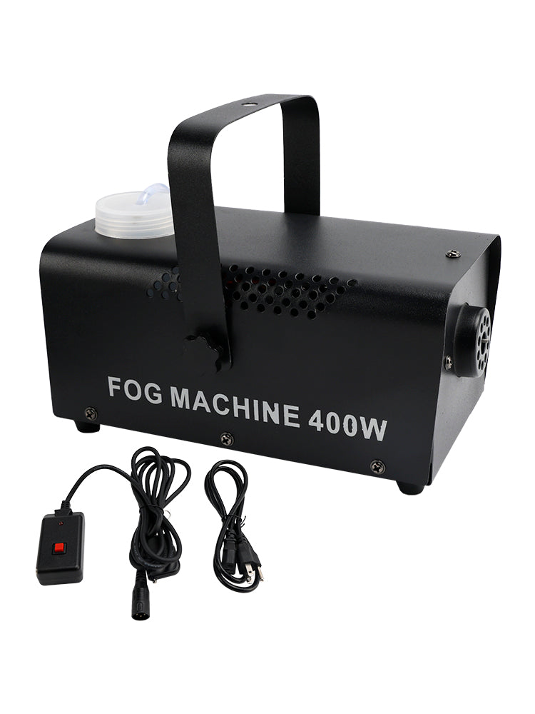 Mini 400W Fog Machine Fogging Machine Portable With Wireless Remote Control Club