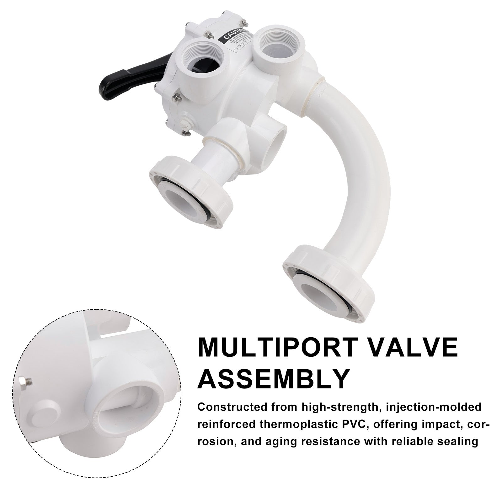 261173 Multiport Valve 1.5" 1 1/2" Triton Sand Pool Filter for Pentair SM-10-3