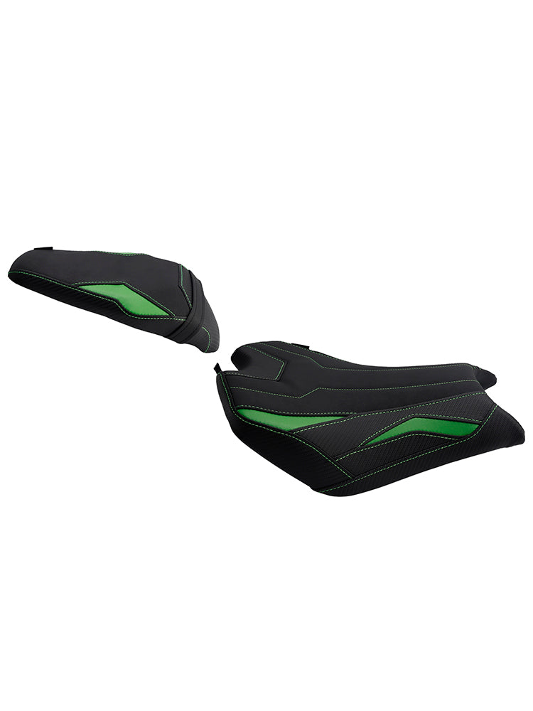 Front&Rear Raider Passenger Cushion Kit Green1 For Kawasaki Z900 Zr900-F 2025-