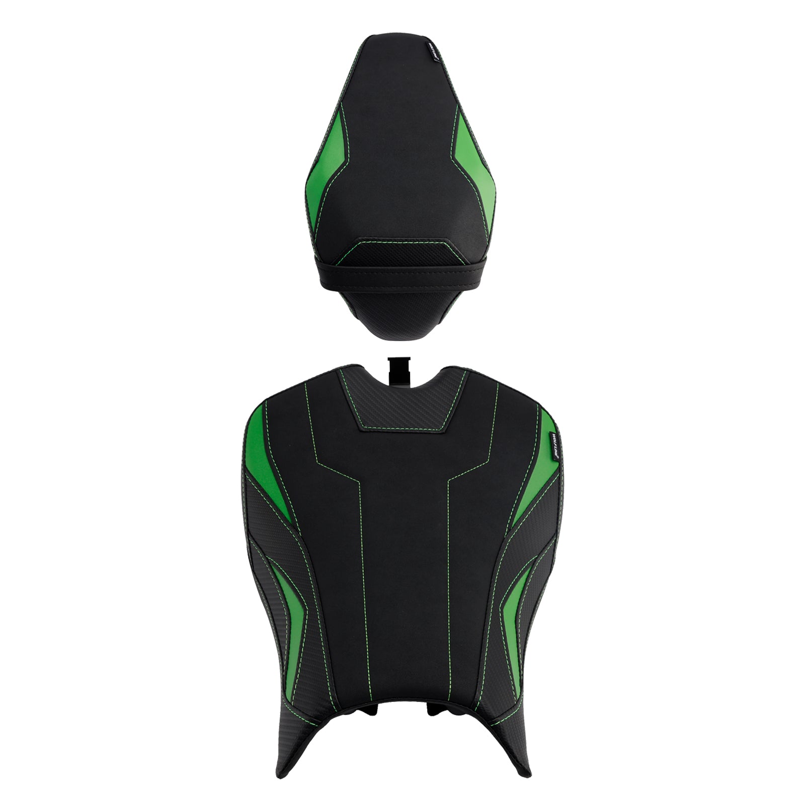 Front&Rear Raider Passenger Cushion Kit Green1 For Kawasaki Z900 Zr900-F 2025-