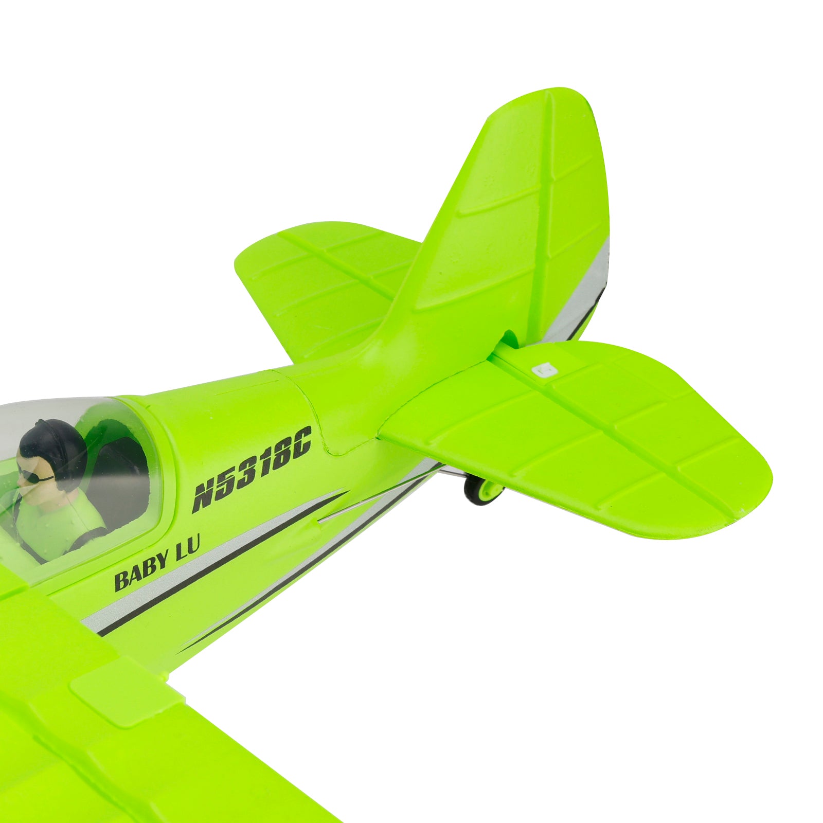 Wltoys XK A310 2.4G 4CH RC Fixed-Wing Aircraft Model 3D/6G Realistic Plane Green