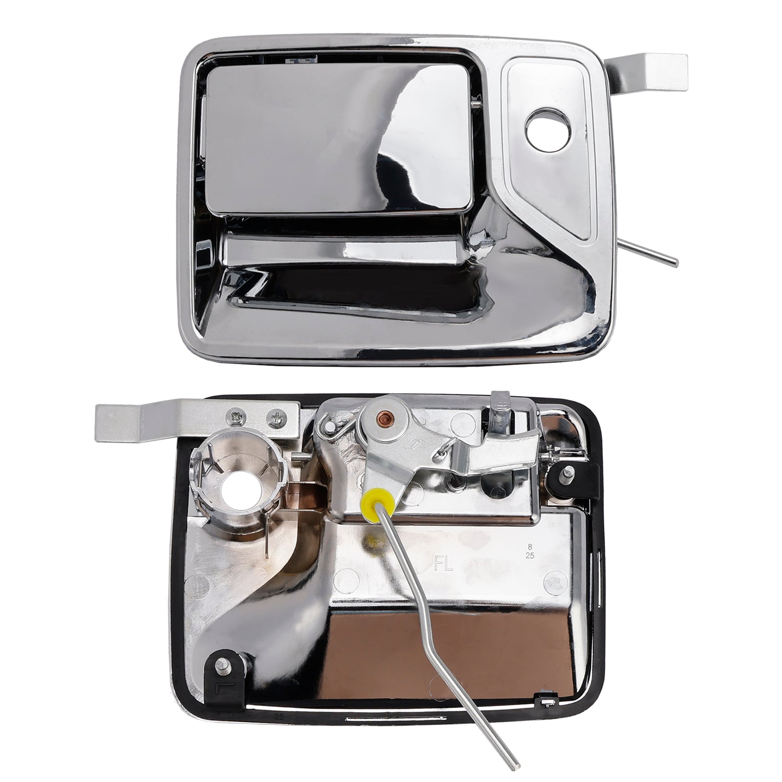 4Pcs Chrome Exterior Door Handle Set For Ford F-250 F-350 Super Duty 99-16