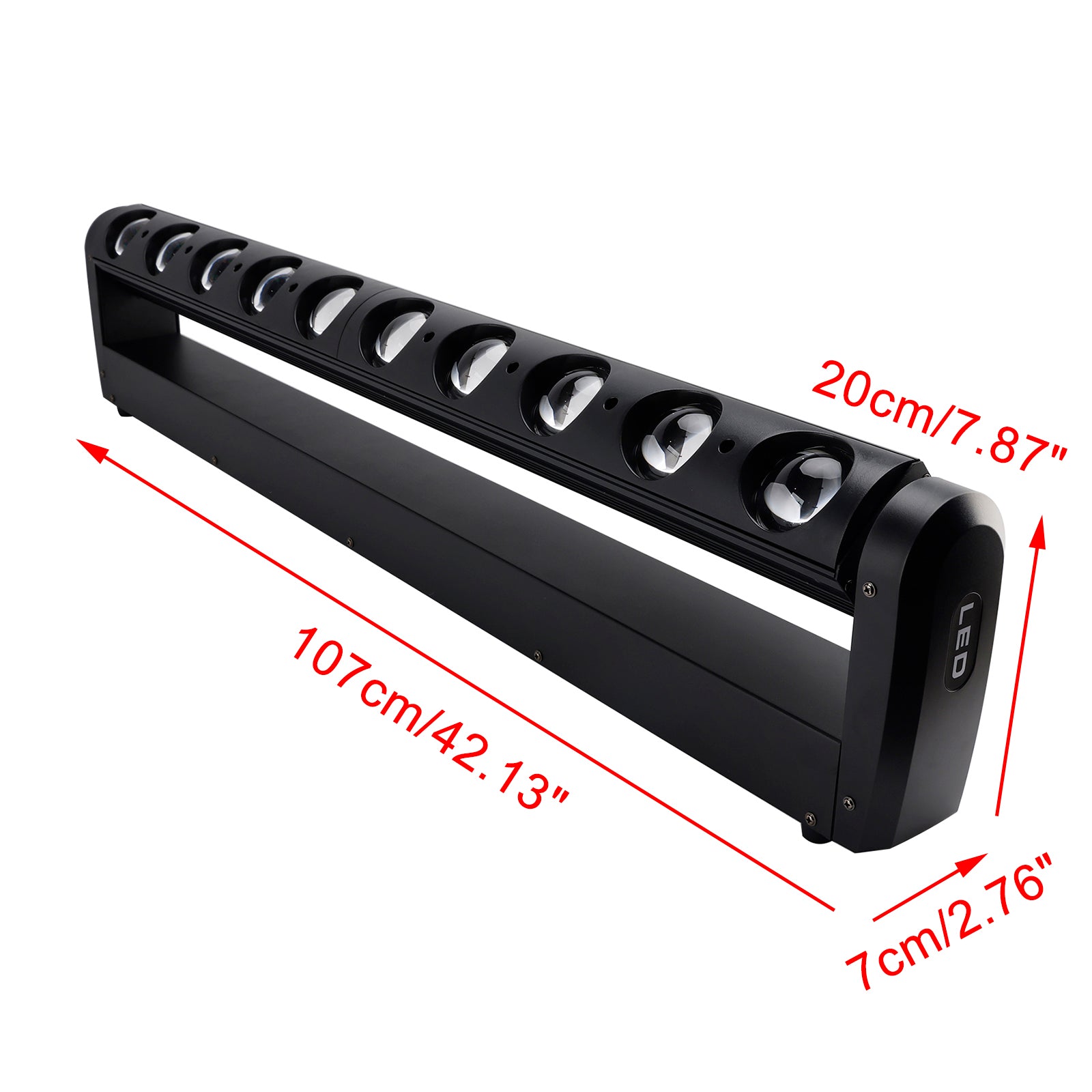10X40W Moving Head Wallwasher RGBW LED Stage Light DMX Spotlights For Party