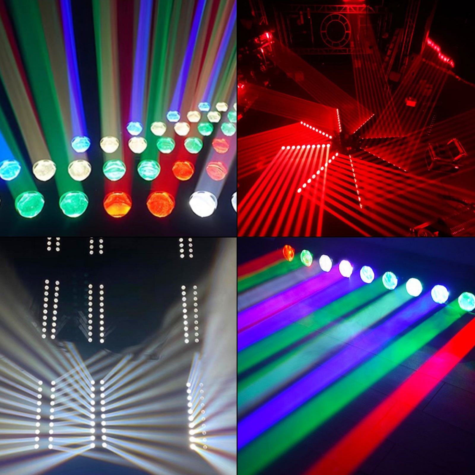 10X40W Moving Head Wallwasher RGBW LED Stage Light DMX Spotlights For Party
