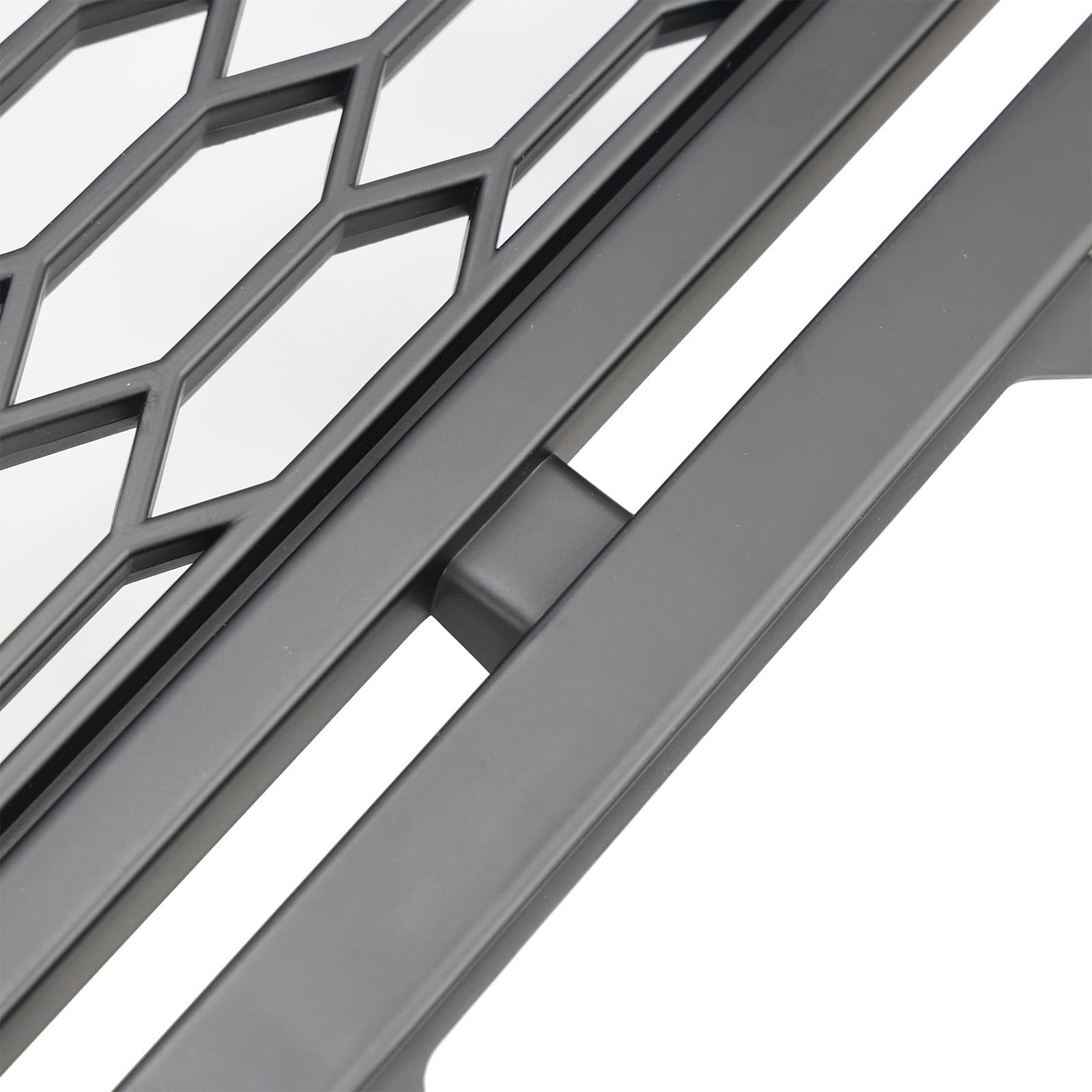 Matte Black Front Honeycomb Bumper Grille Grill Fit Ford F150 1999-2003 W/ Led