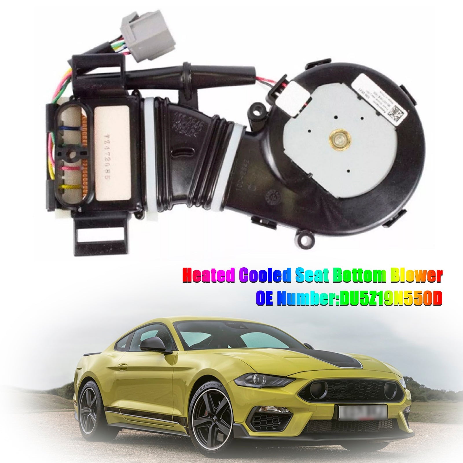 2014-2020 Ford Ford Fusion and Lincoln MKZ Heated Cooled Seat Bottom Blower DU5Z19N550D