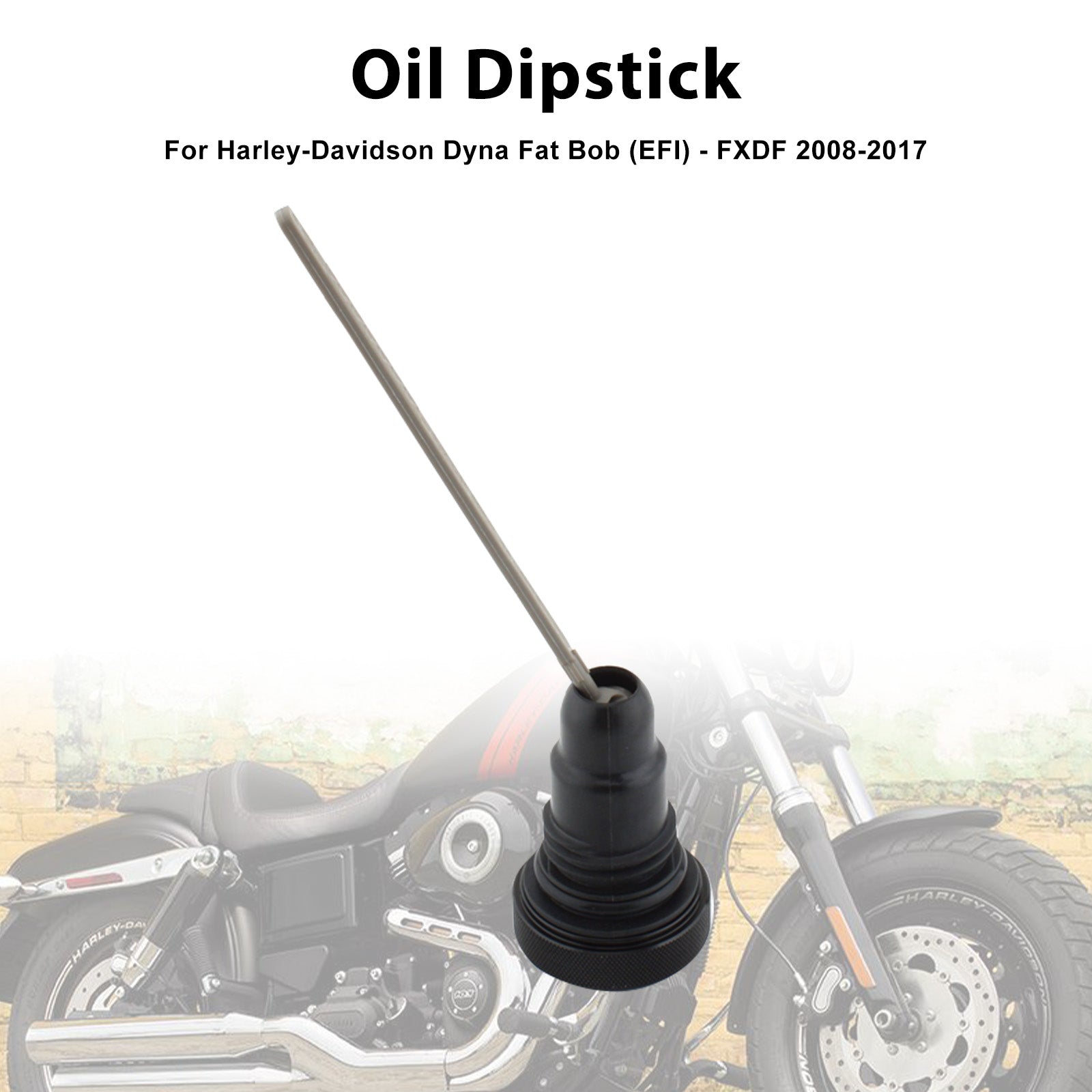 0710-0153 Oil Dipstick Tank Cap Plug For FXD Dyna 2006-2017
