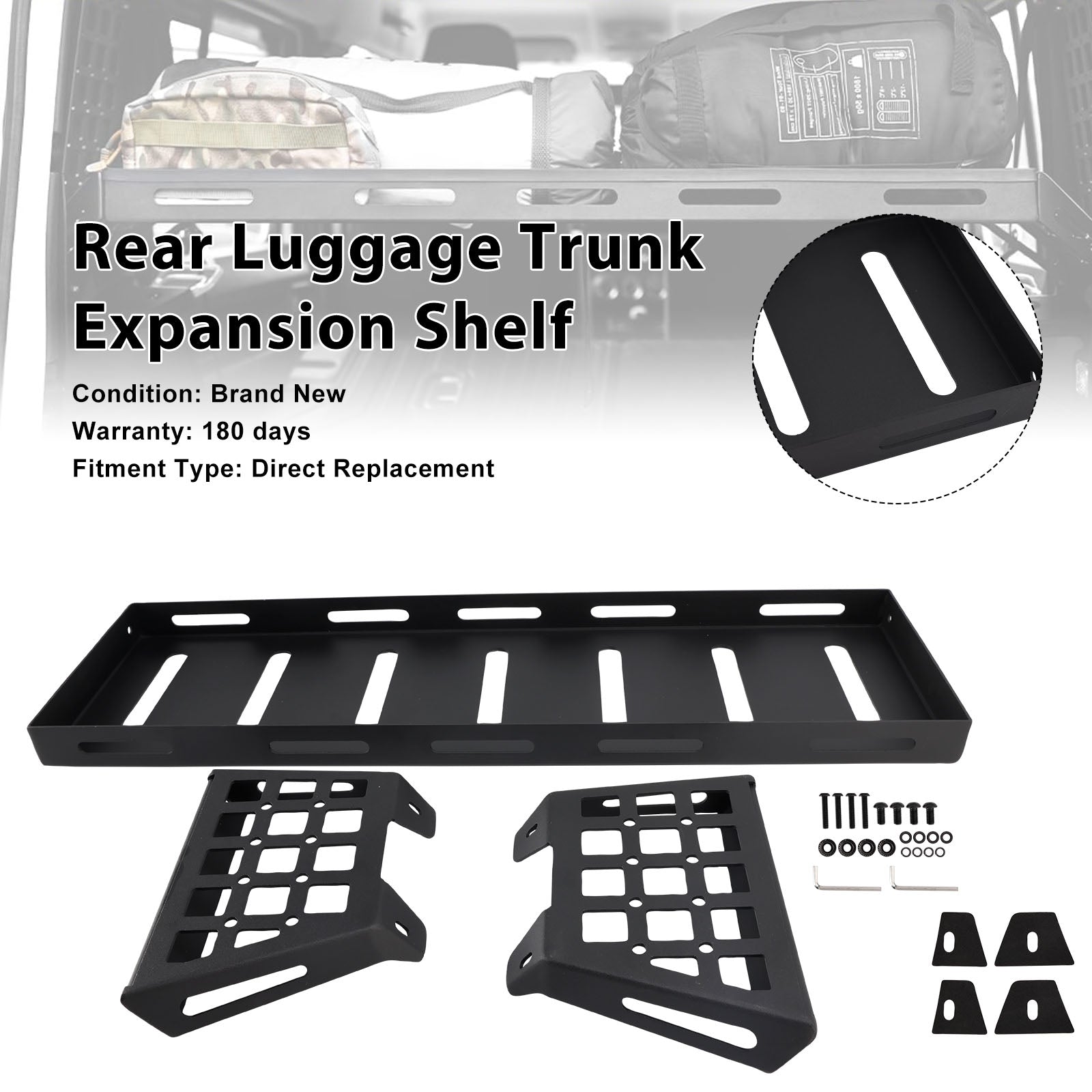 Rear Luggage Trunk Shelf Fit Suzuki Jimny Sierra Nomad JC74 5door 2025+
