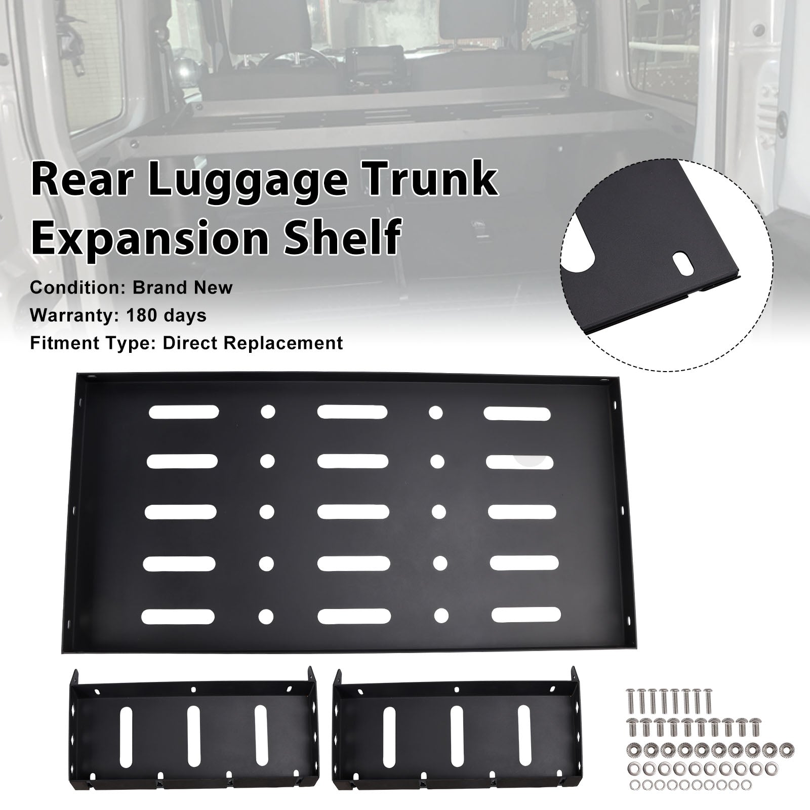 Rear Luggage Trunk Expansion Shelf Fit Suzuki Jimny JB64 JB74 2019-2026