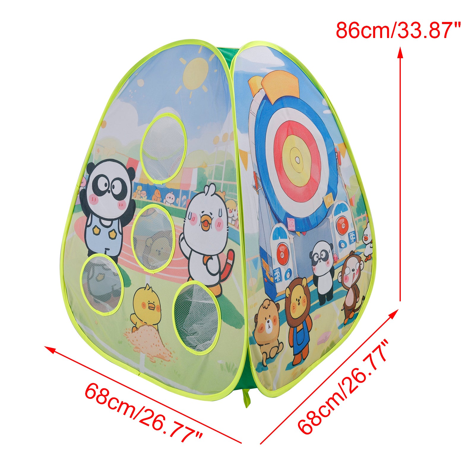 4In1 Multifunctional Game Target Set Play Football,Basketball,Bean Bag,Fly Ball