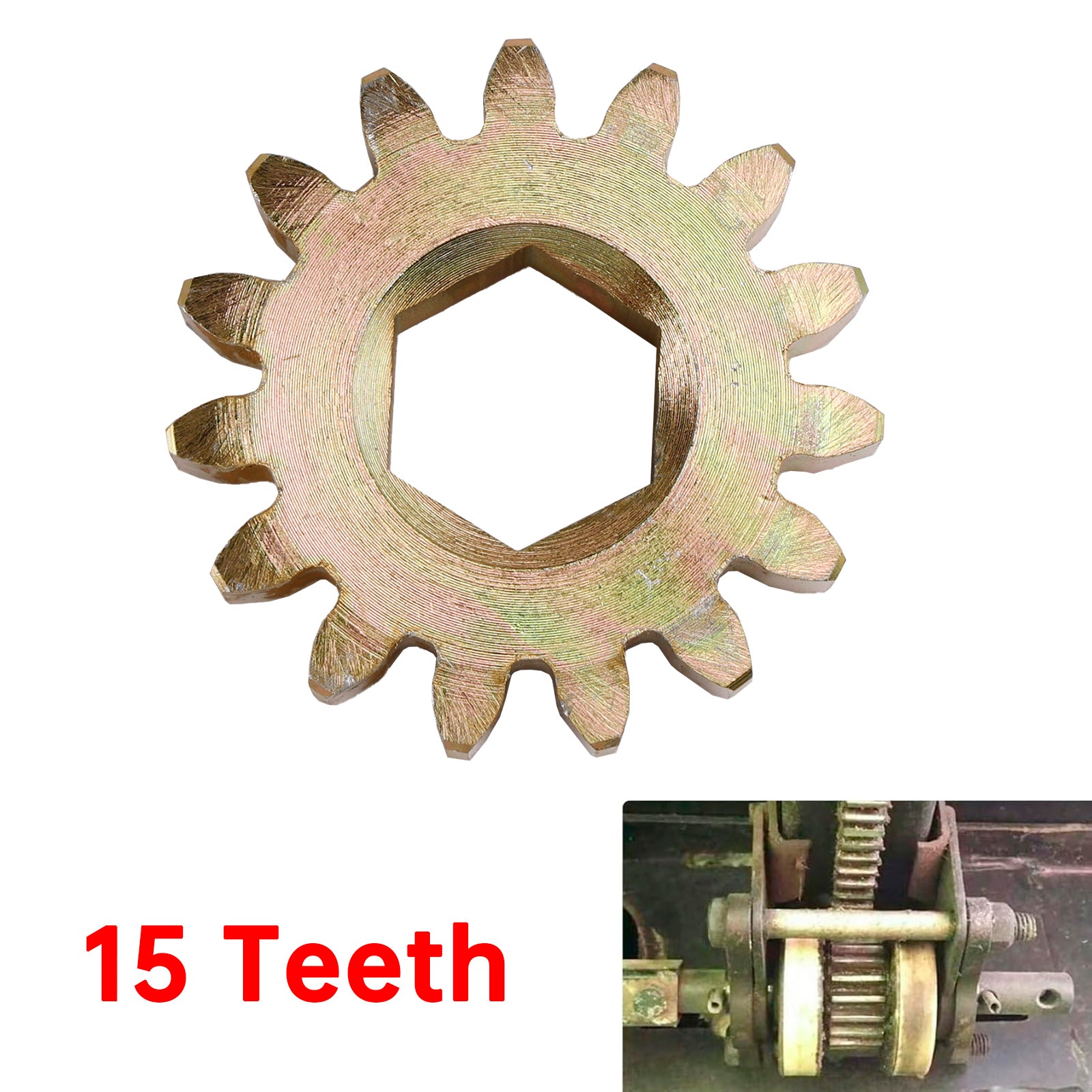 2PCS 700612 15 Tooth Spur Gear 10 DP/20 PA for Lippert RV Slide Out Systems