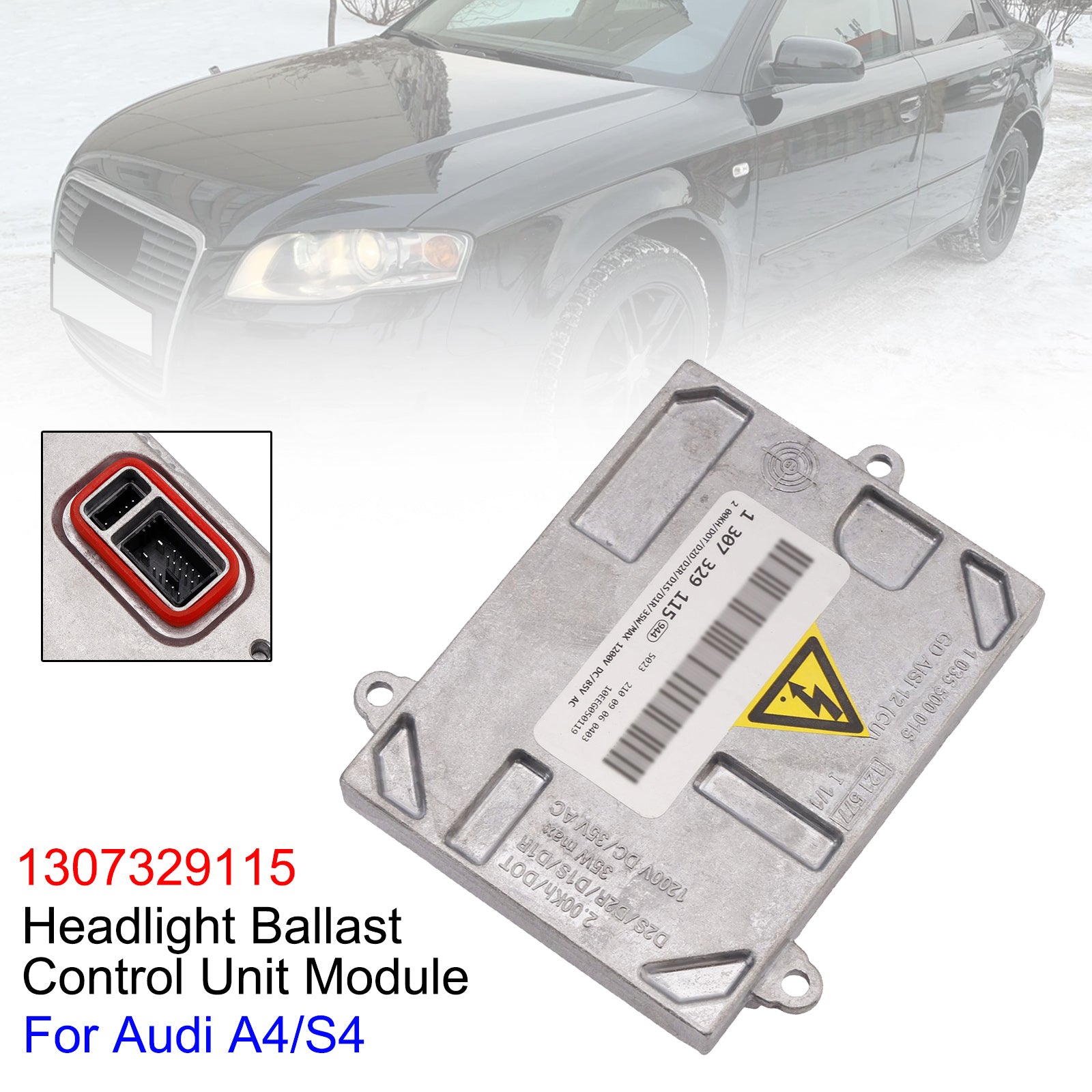 Headlight Ballast Control Unit Module 1307329115 For Audi A4/S4