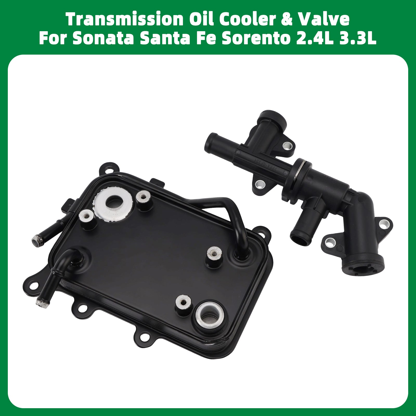 Transmission Oil Cooler & Valve For Sonata Santa Fe Sorento 2.4L 3.3L