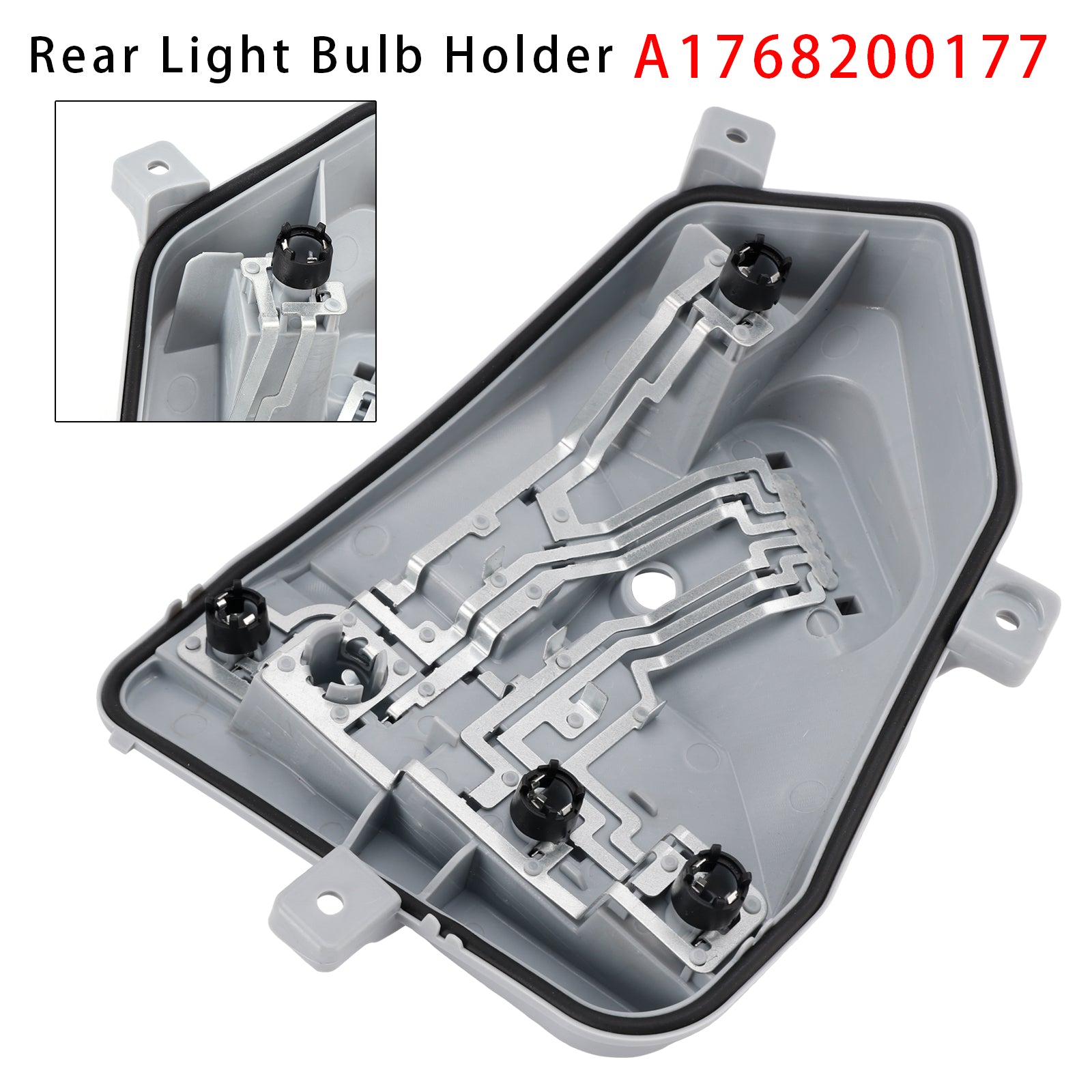 Left Rear Tail Light Lamp Bulb Holder For Mercedes W176 A Class 2012-2015