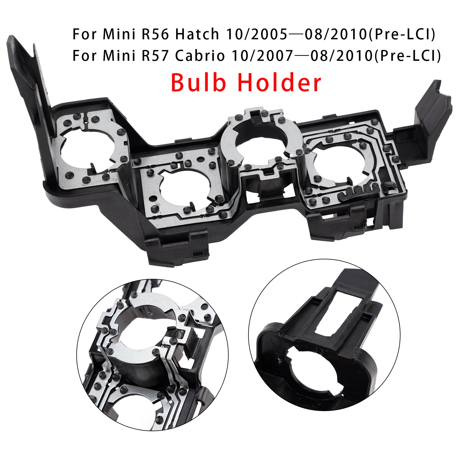 Rear Tail Brake Light Bulb Socket Holder 03373180 For Mini R56 R57 2005-2010