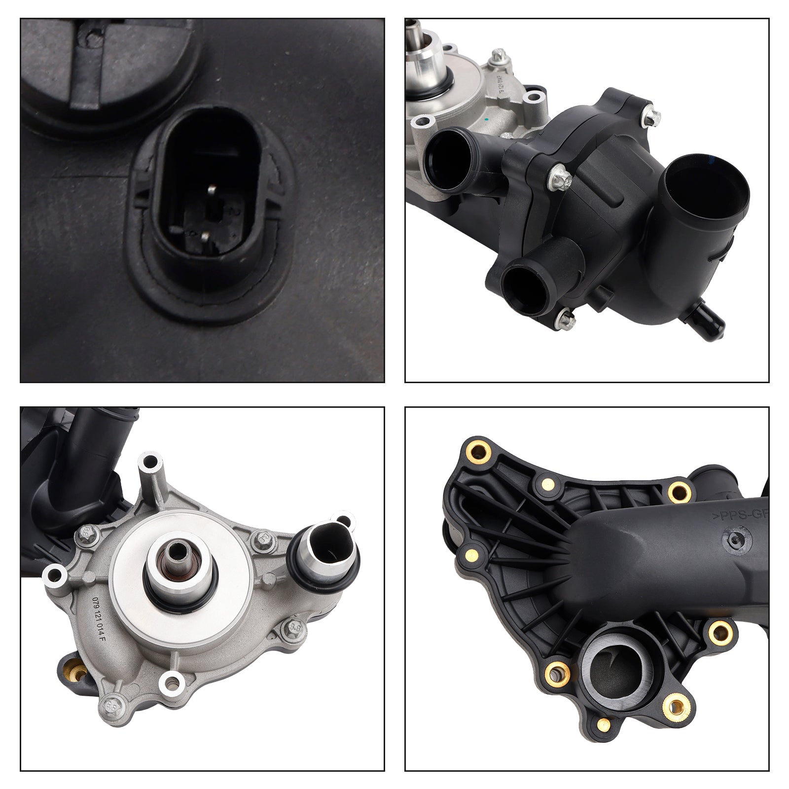 Water Pump Thermostat 079121013P for Audi A8 Quattro S5 RS5 4.2L V8