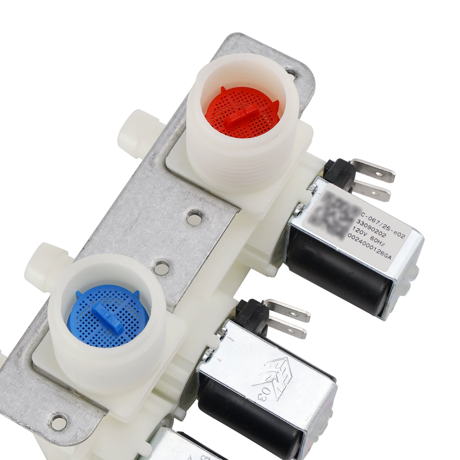 WH23X29553 Washer Water Solenoid Valve For GE Washing Machine