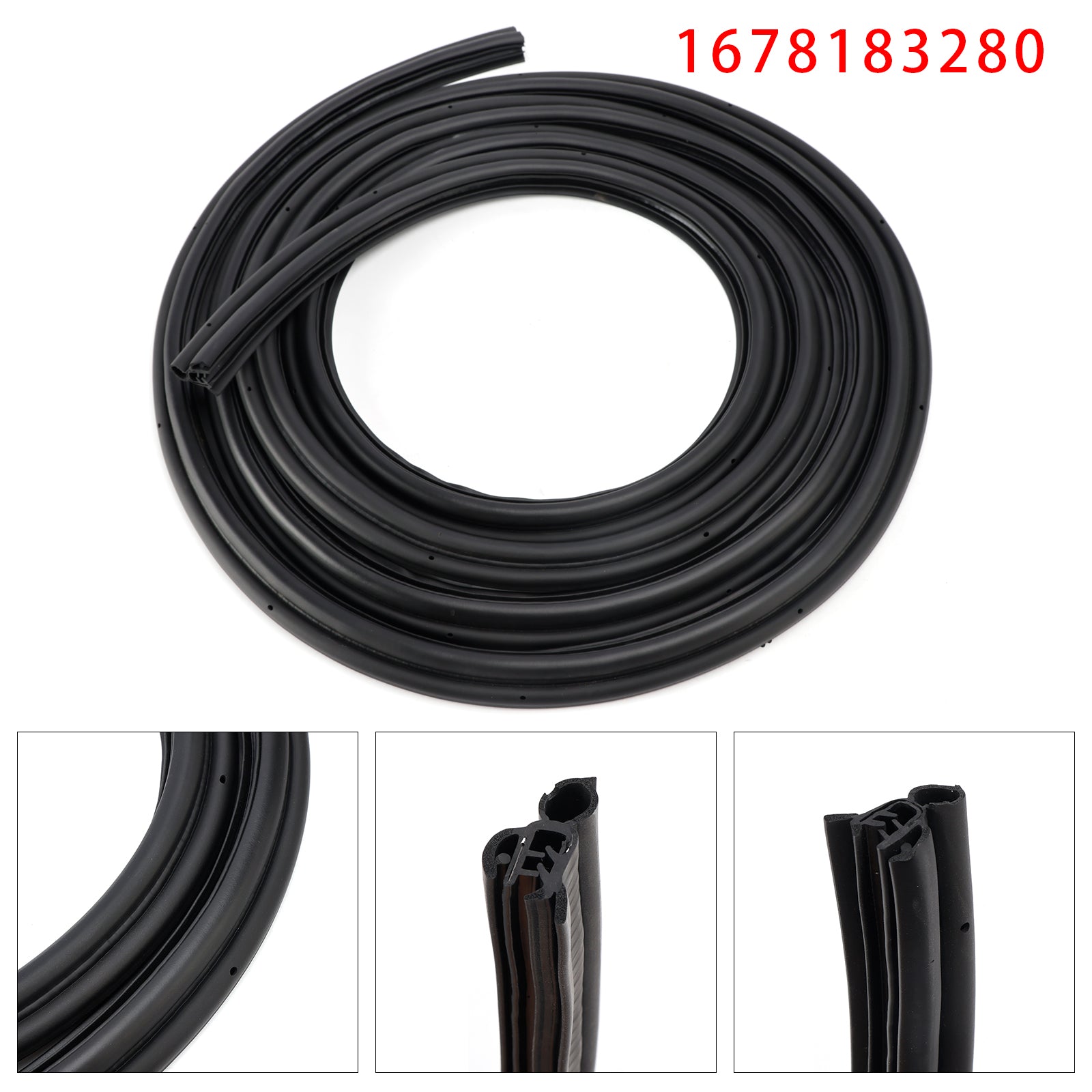 Bootlid Weatherstrip Seal 1678183280 For Citroen Berlingo K9