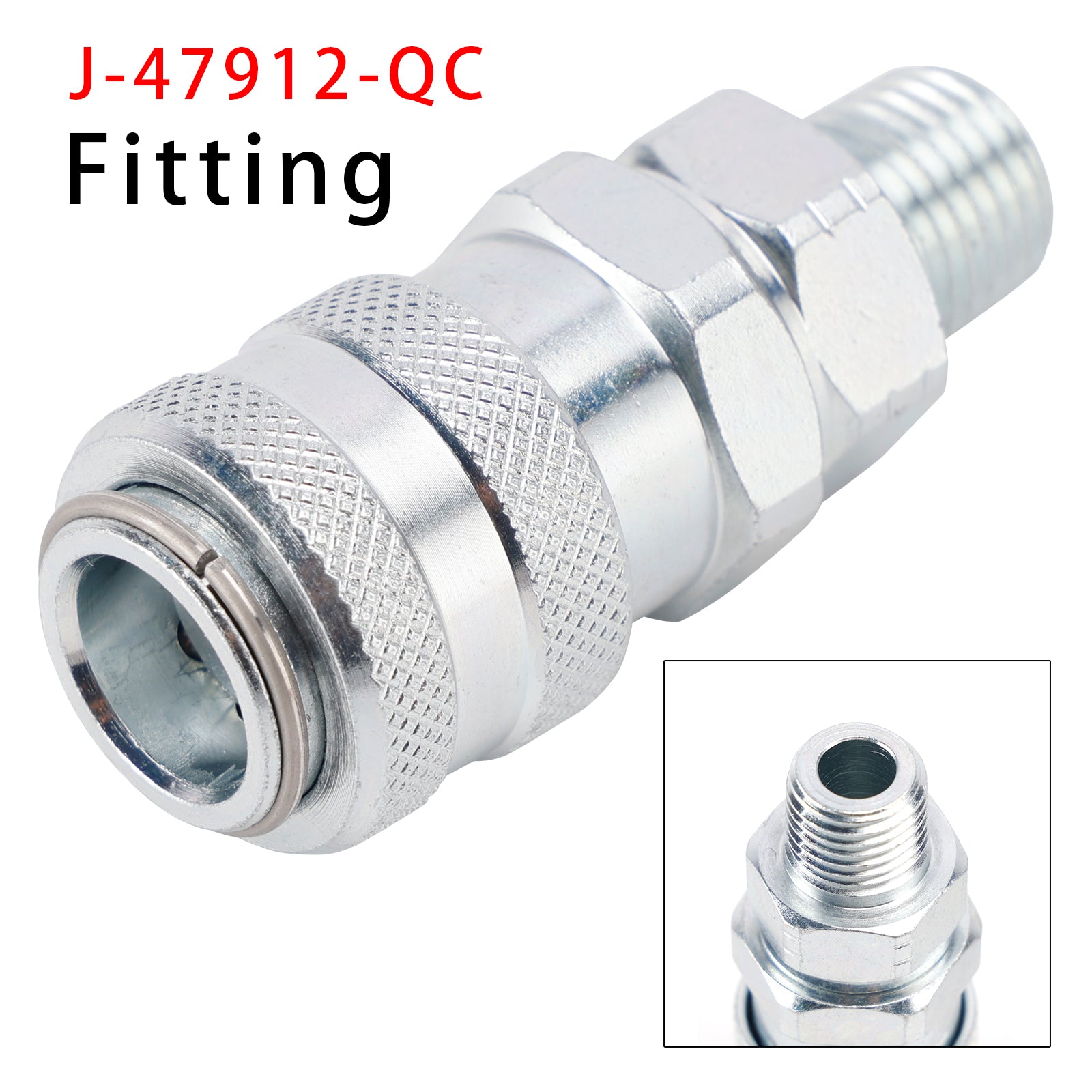 Fuel System Coupler Fitting J-47912-QC For Detroit S60 Cummins MBE900 MBE4000