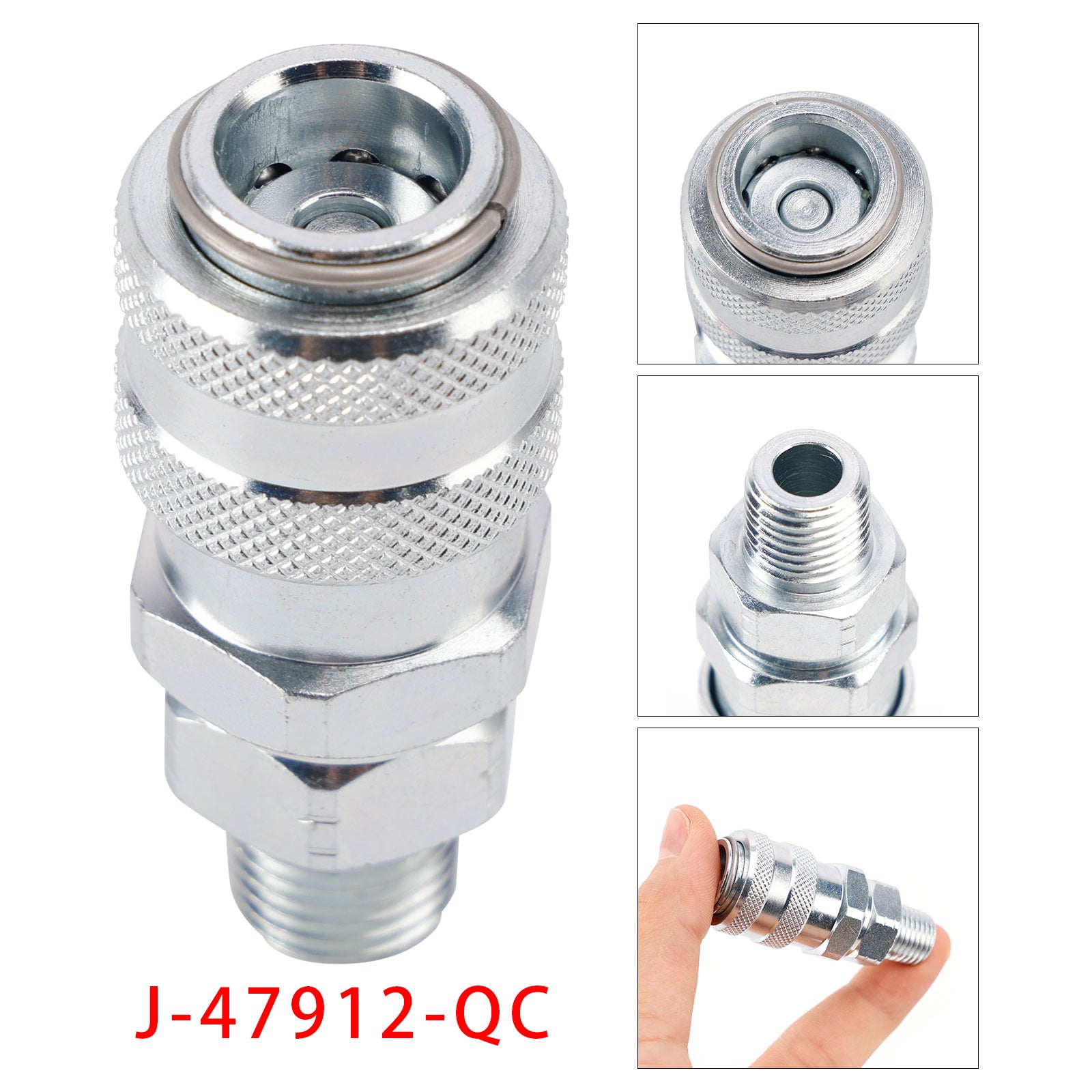Fuel System Coupler Fitting J-47912-QC For Detroit S60 Cummins MBE900 MBE4000