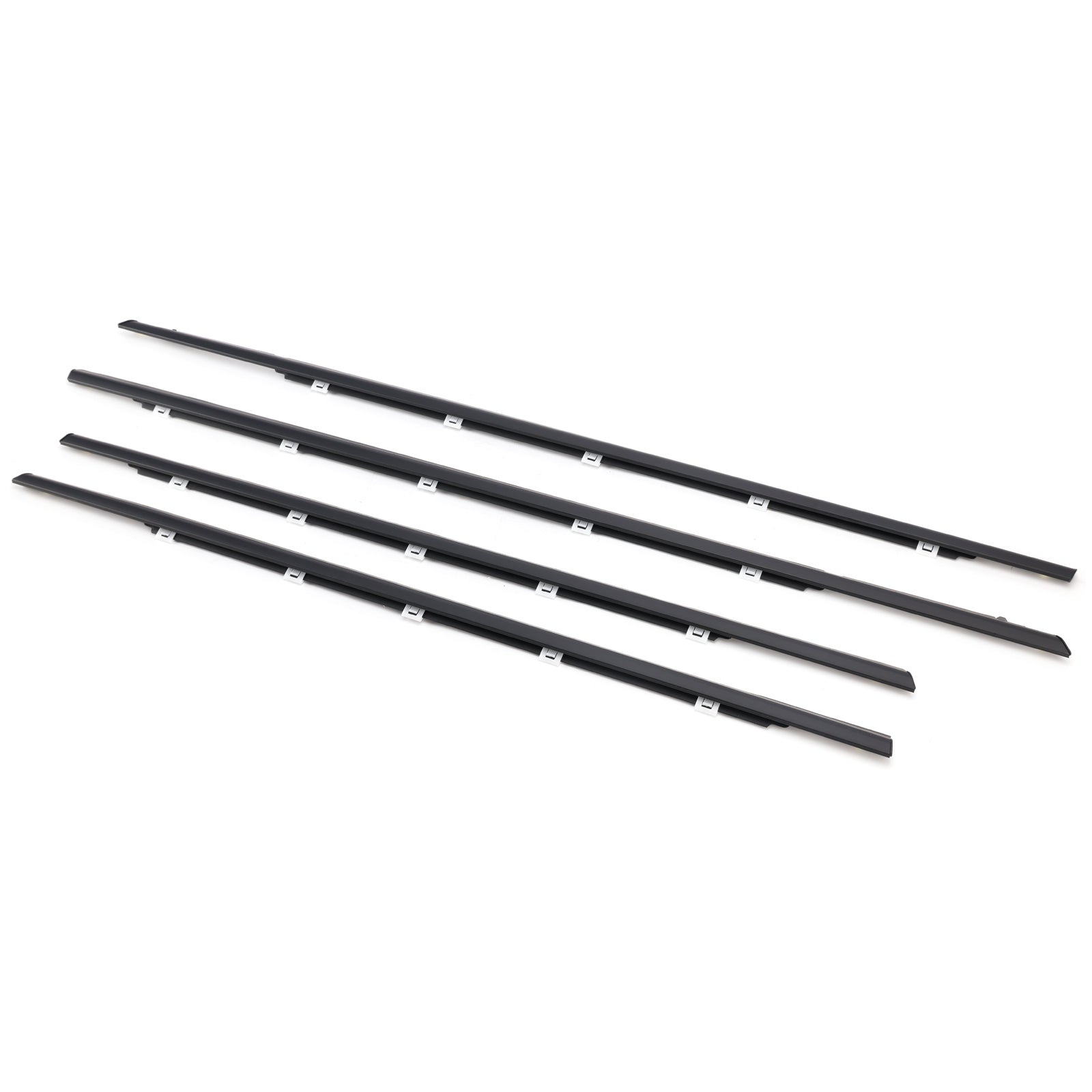 4Pcs Door Outside Weatherstrip Belt 82210M6000 For Kia K3 Forte Cerato 2019-2023