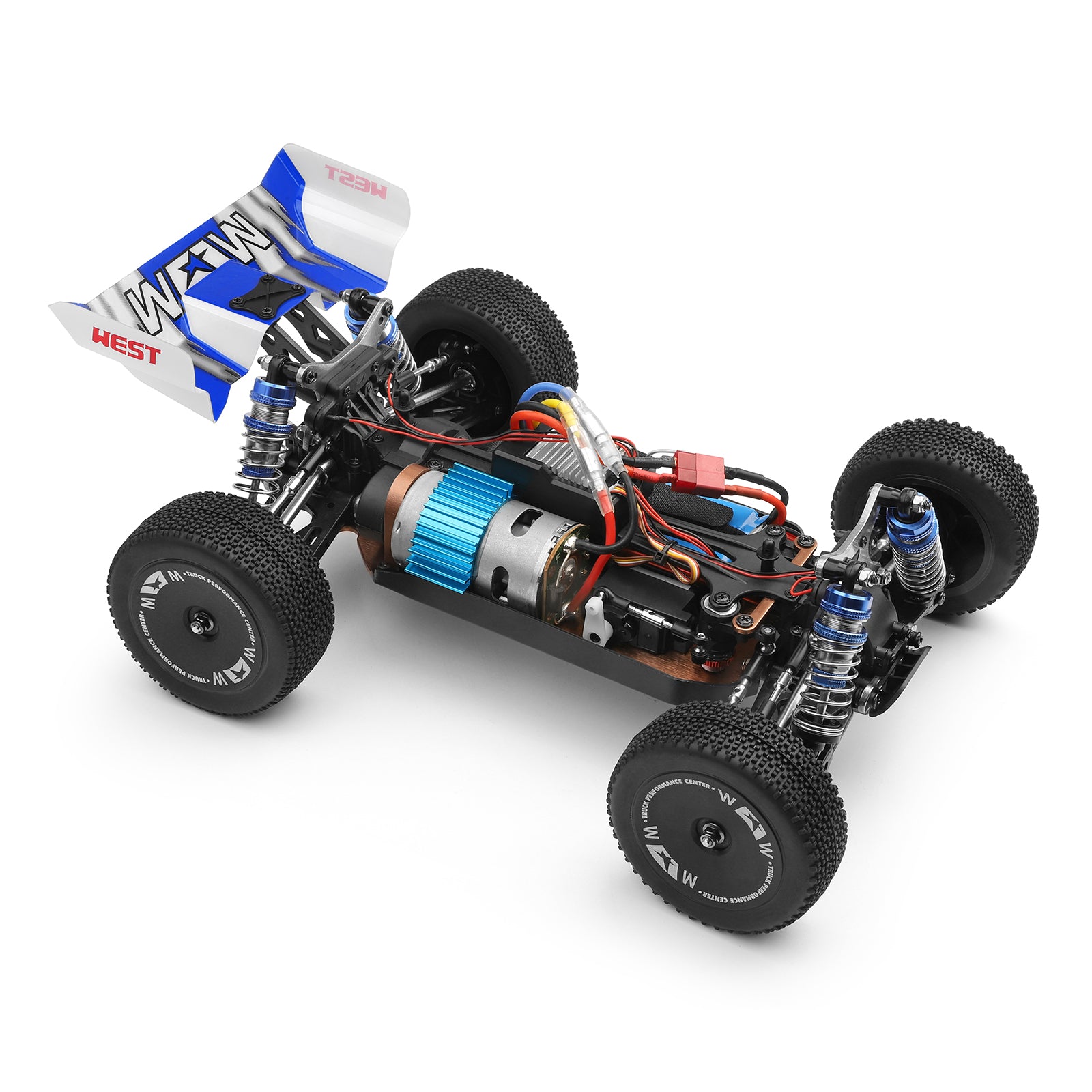 WLtoys 144011 1/14 65km/h 2.4G 4WD Off-Road Fast RC Car With Lighting Toy Gift