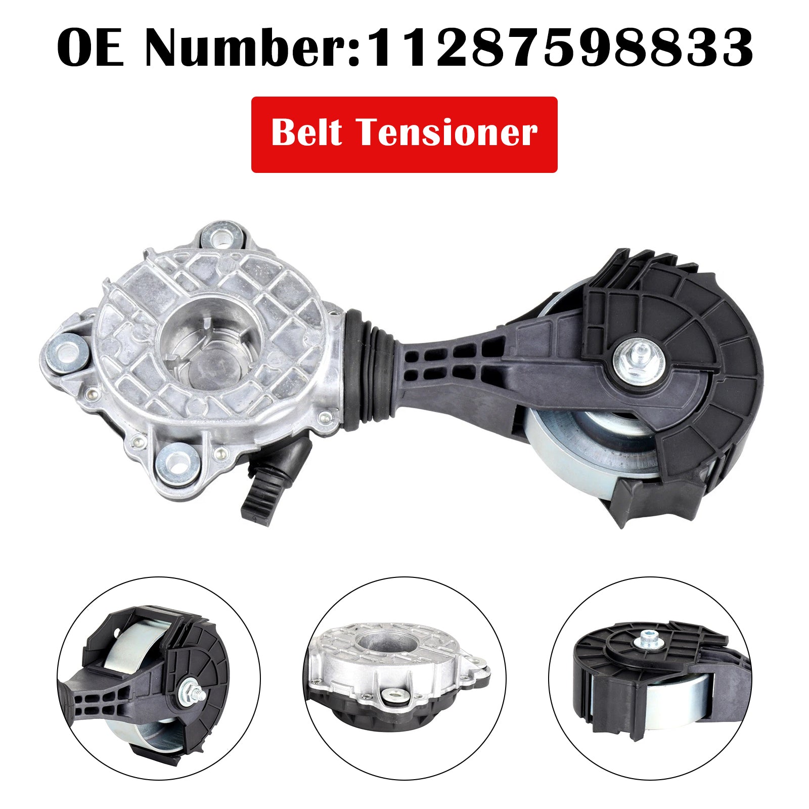 Belt Tensioner Assembly 11287598833 for Mini Cooper Paceman Countryman 11-16