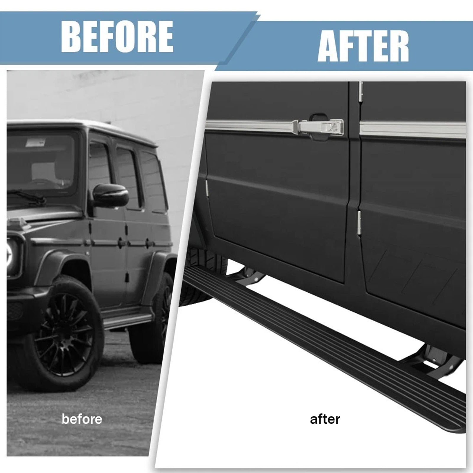 Electric Side Steps Running Boards For Benz G-Class W464 G550 G500 G63 2019-2026
