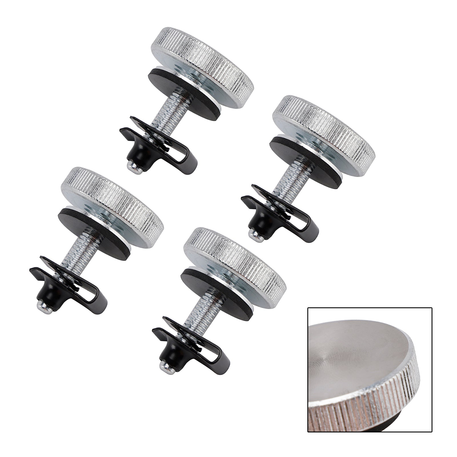 4X Saddlebag Safety Bolt Kit Anti-Theft Bolt For Road King Street Road Glide