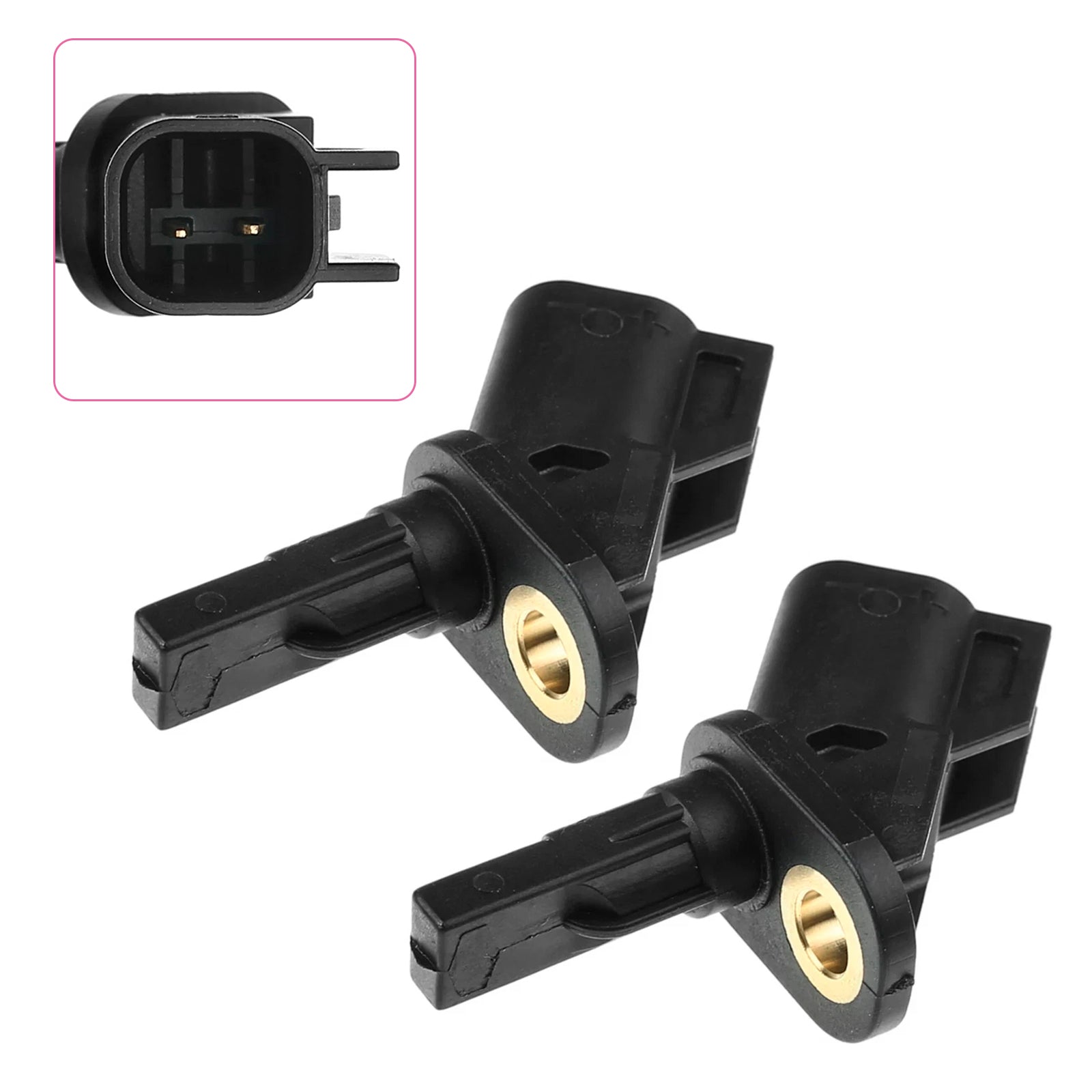 2*Front Left & Right ABS Speed Sensor For Ford Focus 2012-2018