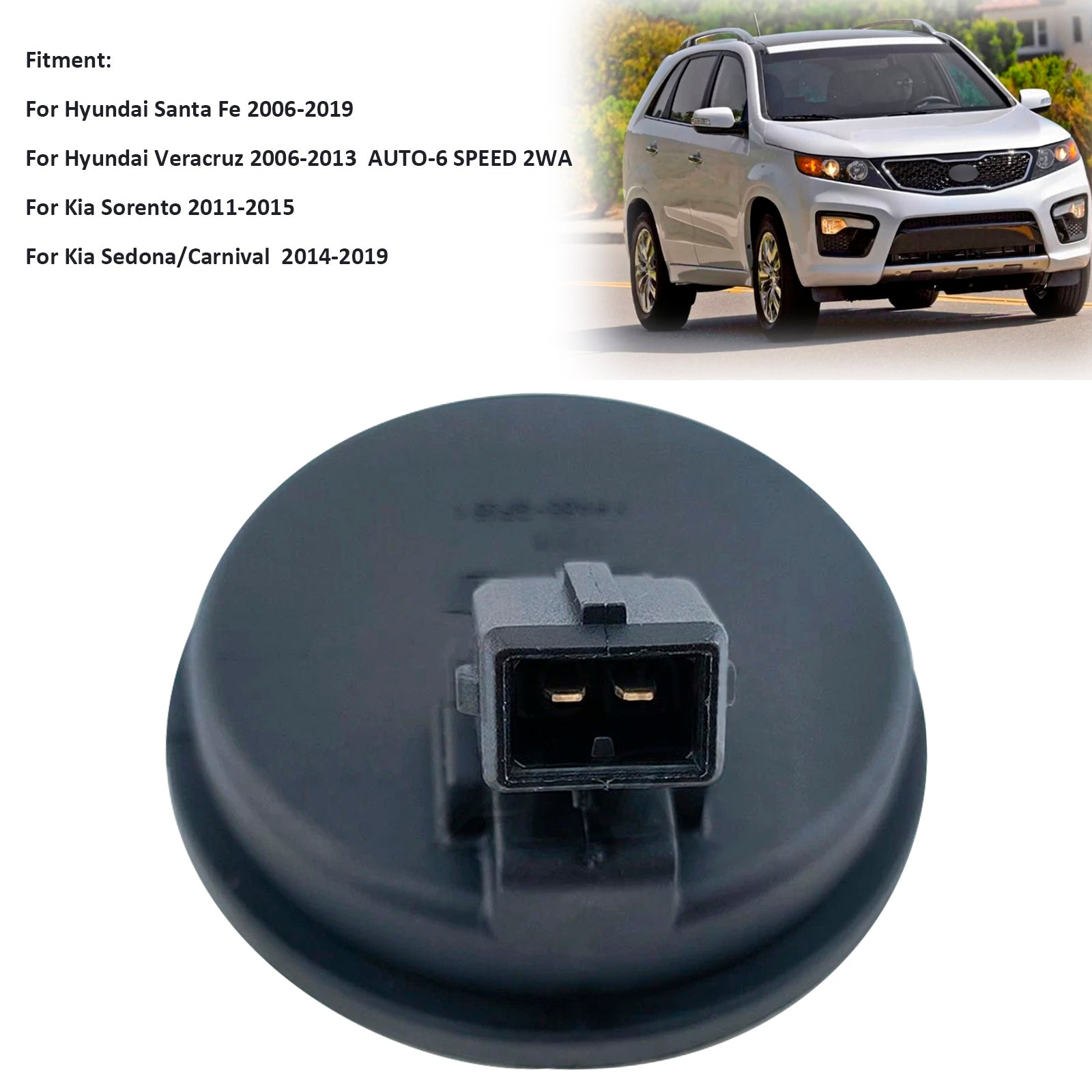 ABS Rear Wheel Bearing Speed Sensor 58980-F0000 For Hyundai Accent