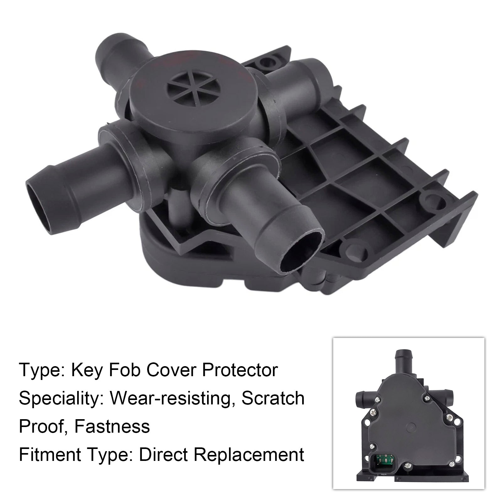 Coolant 4-Way Valve Actuator 6007370-00-B For Tesla Model S/X 4-Door 2012-2021