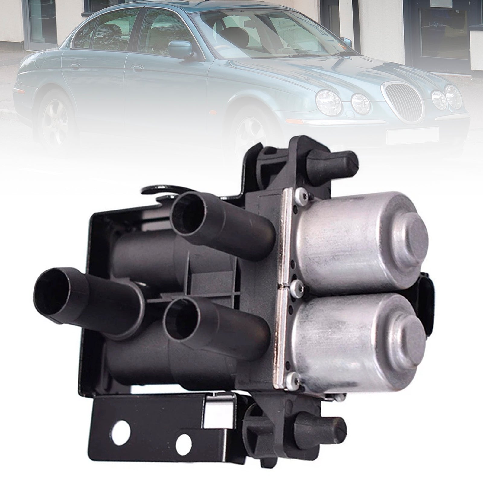 Heater Control Water Valve XR822975 For Jaguar S-Type 3.0L 4.0L 2000-2002
