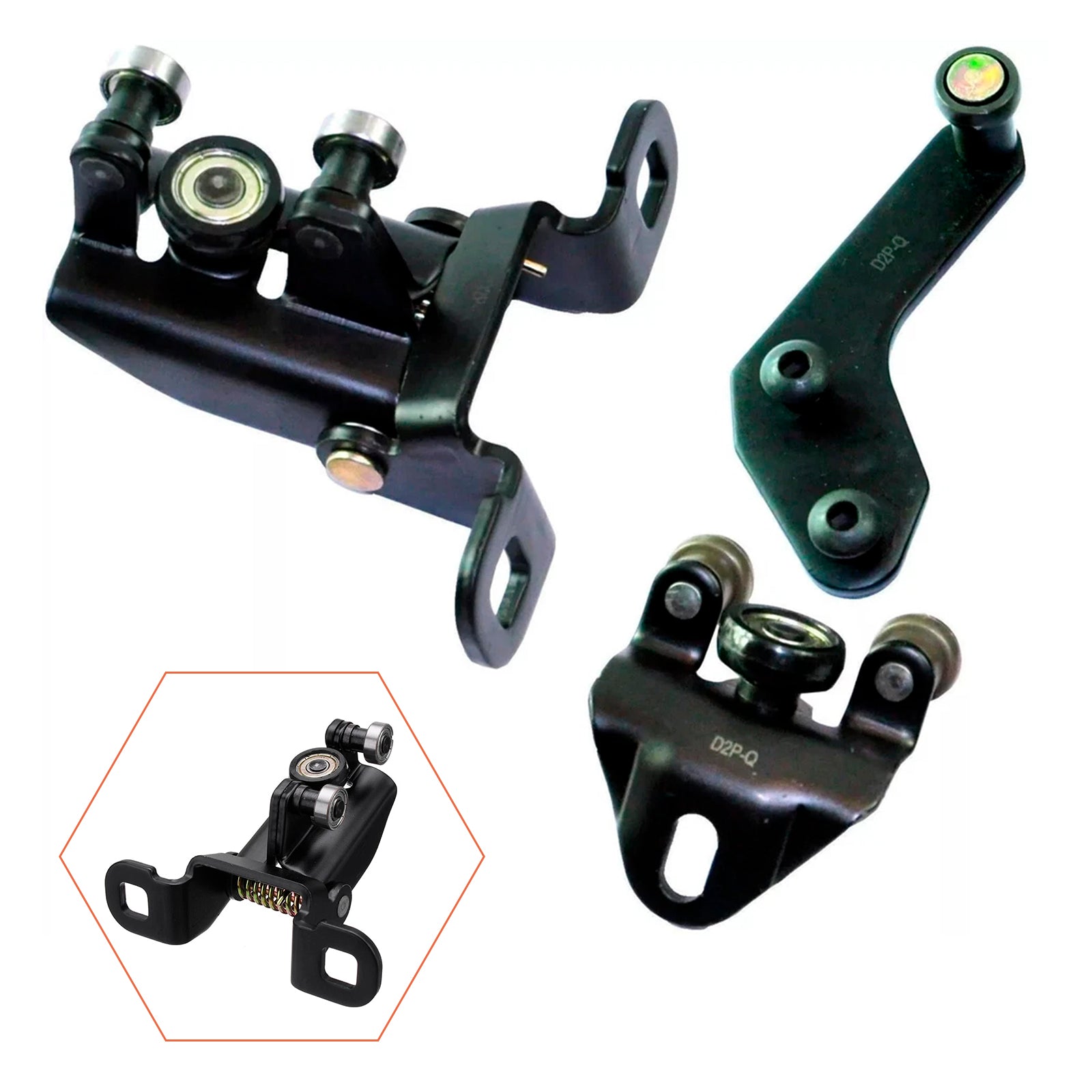 Sliding Door Roller Set Left Side 1667675 For Ford Transit MK6 MK7 2000-2014