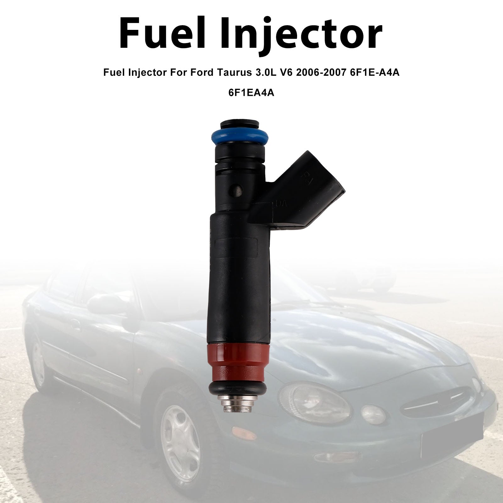 1Pcs Fuel Injector For Ford Taurus 3.0L V6 2006-2007 6F1E-A4A 6F1EA4A