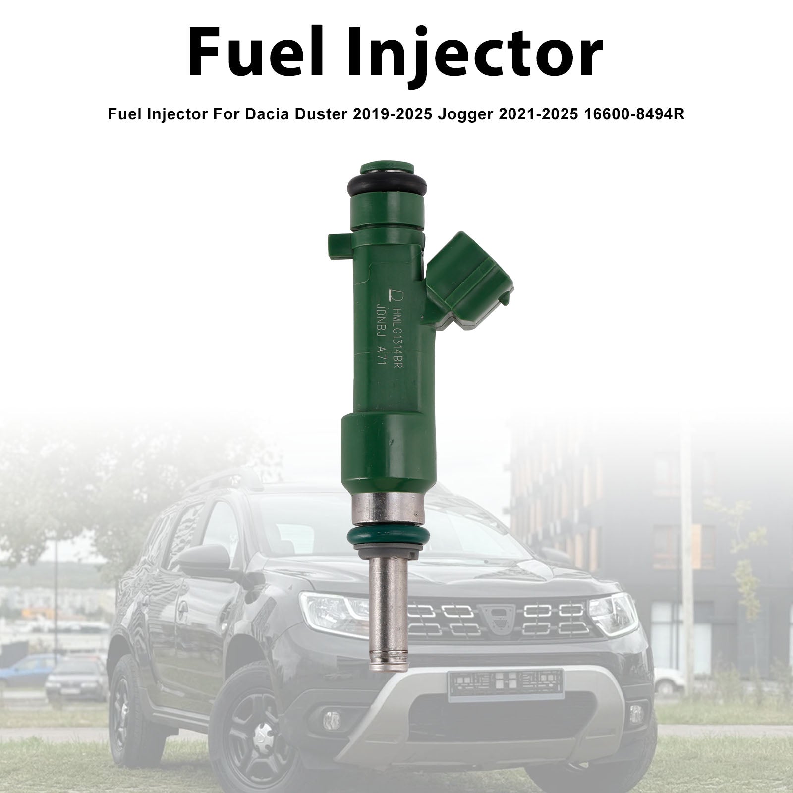 1Pcs Fuel Injector For Dacia Duster 2019-2025 Jogger 2021-2025 16600-8494R
