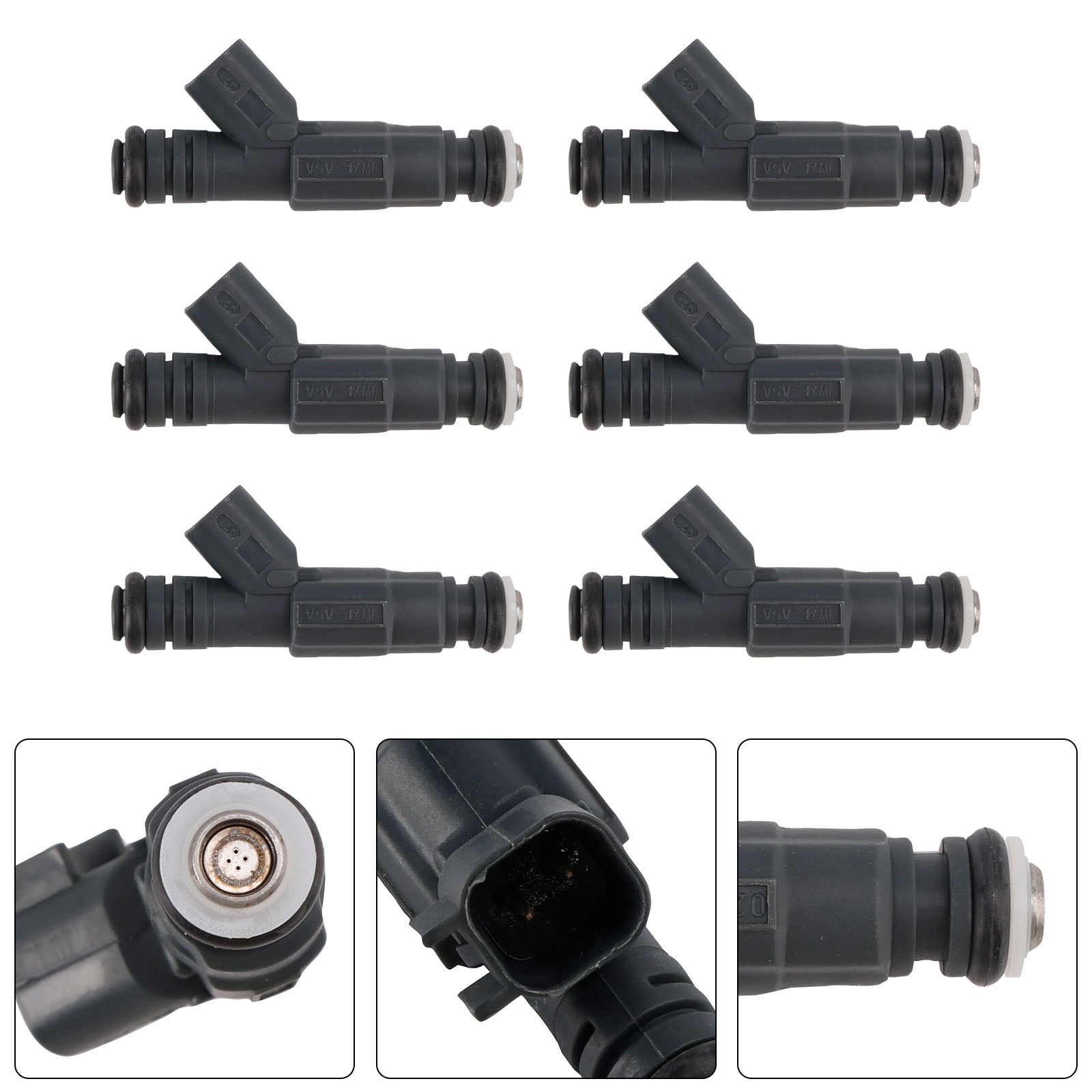 6Pcs Fuel Injector For Jeep Cherokee 1999-2000 TJ L4 1999-2002 0280156048