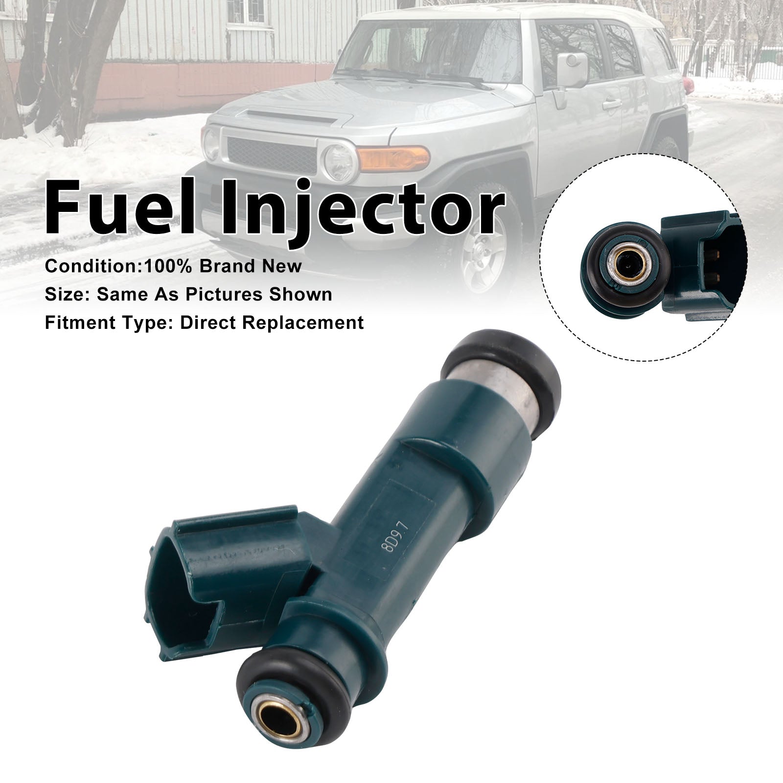 1Pcs Fuel Injector For Toyota 4Runner 2003-09 Tacoma 2005-2015 23250-0P030