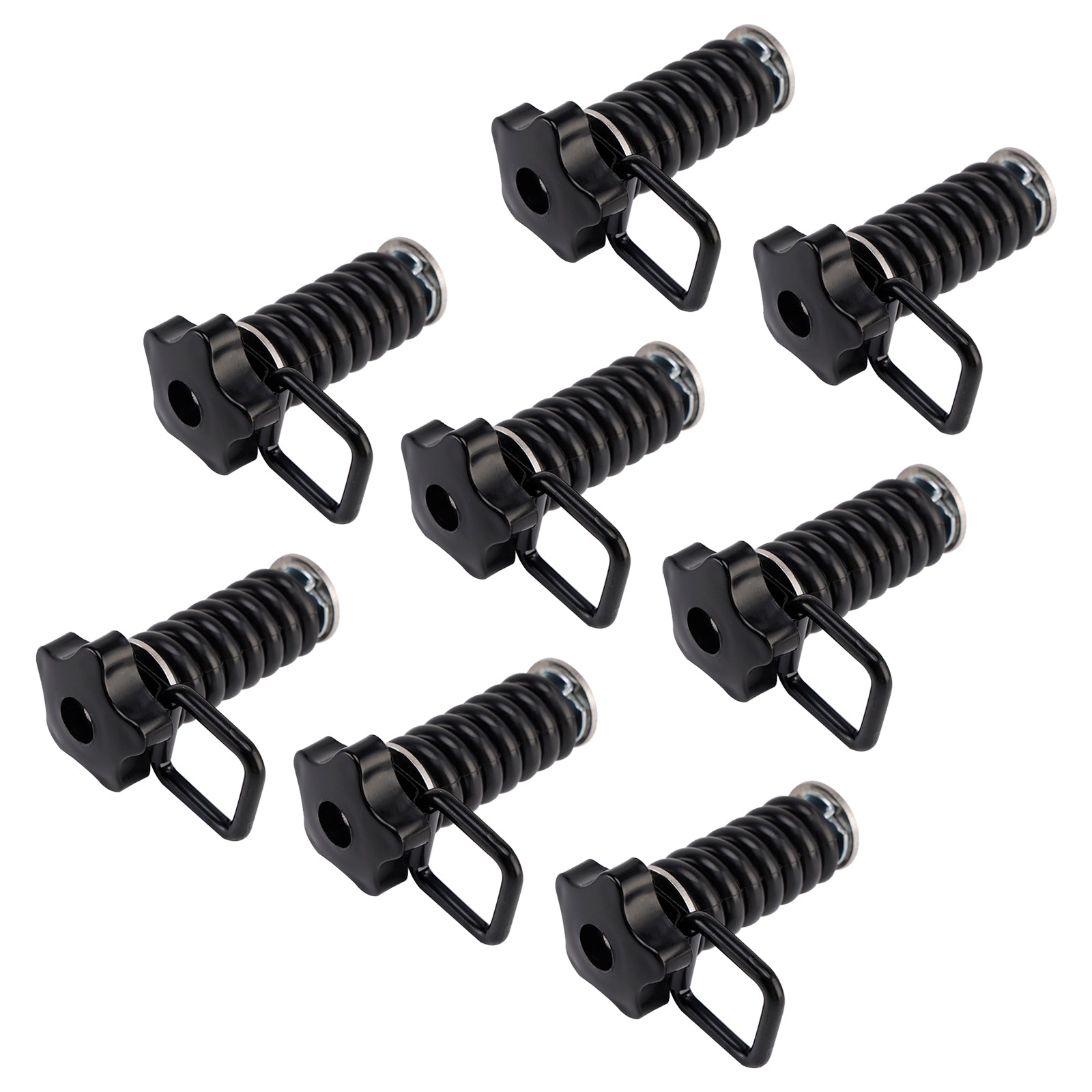 8X Tie Down Anchors Flexible Loop Lock & Ride For Polaris Rzr Sportsman 13-25