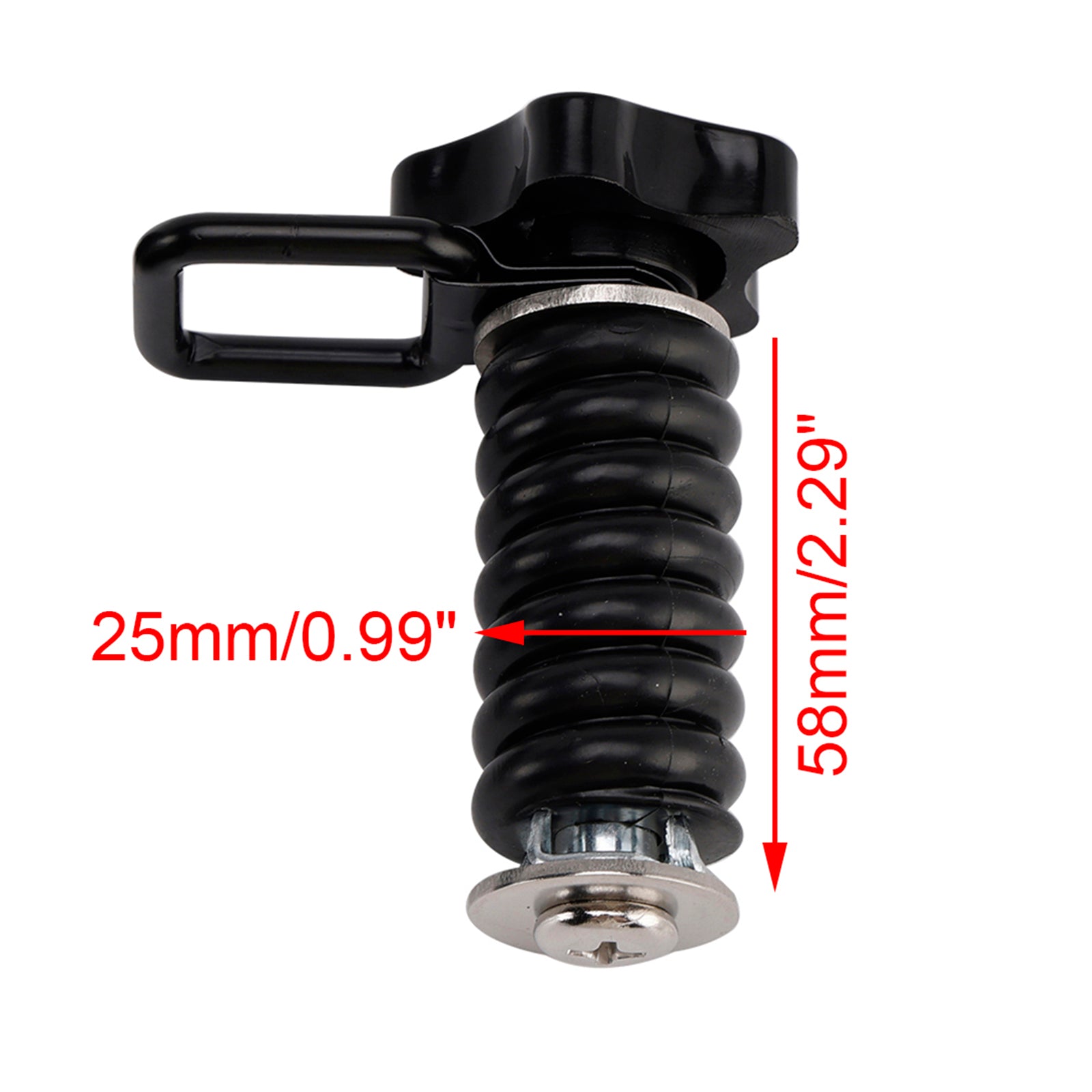6X Tie Down Anchors Flexible Loop Lock & Ride For Polaris Rzr Sportsman 13-25