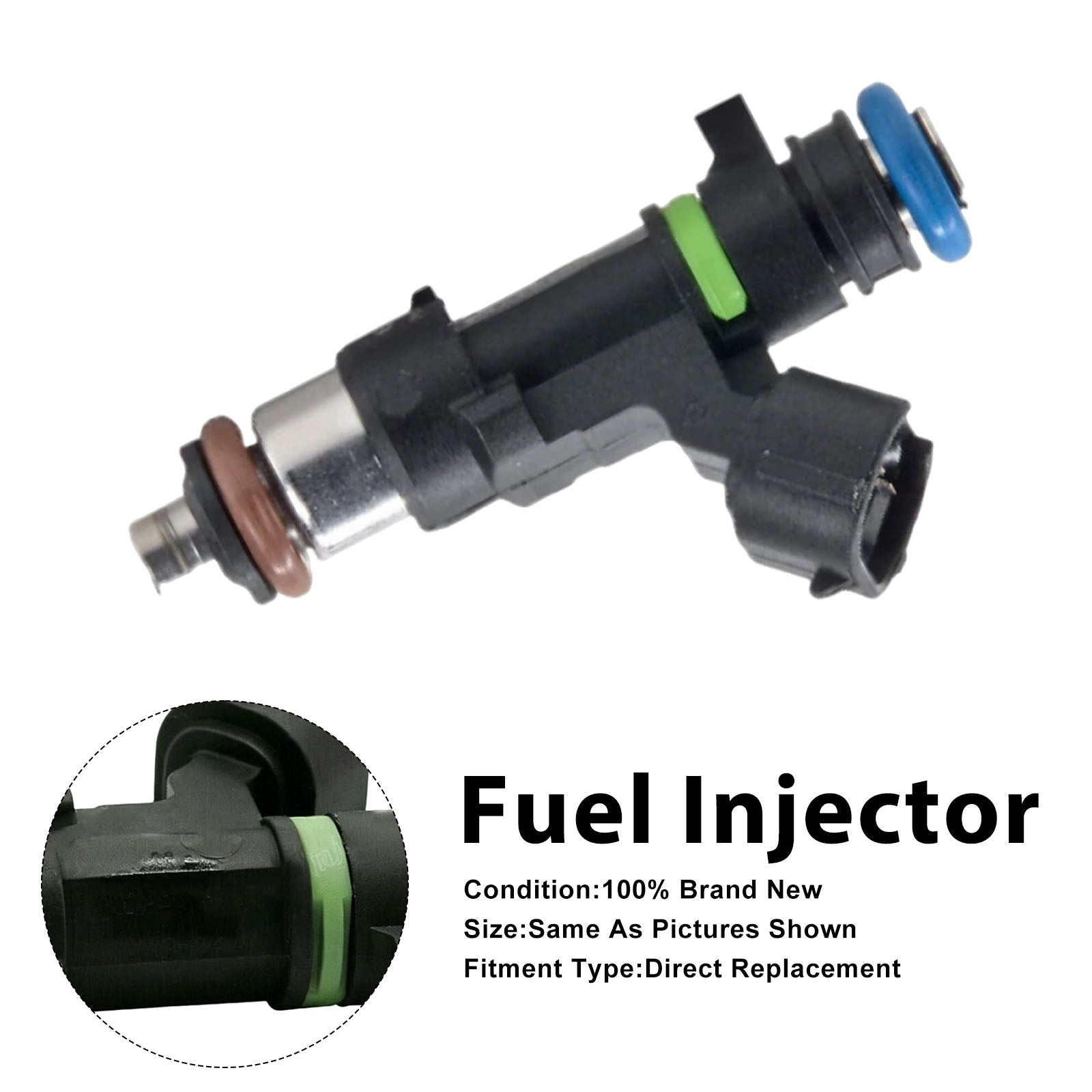 1Pcs Fuel Injector For Nissan Murano 2003-2004 Quest 2004-2009 16600-7y000