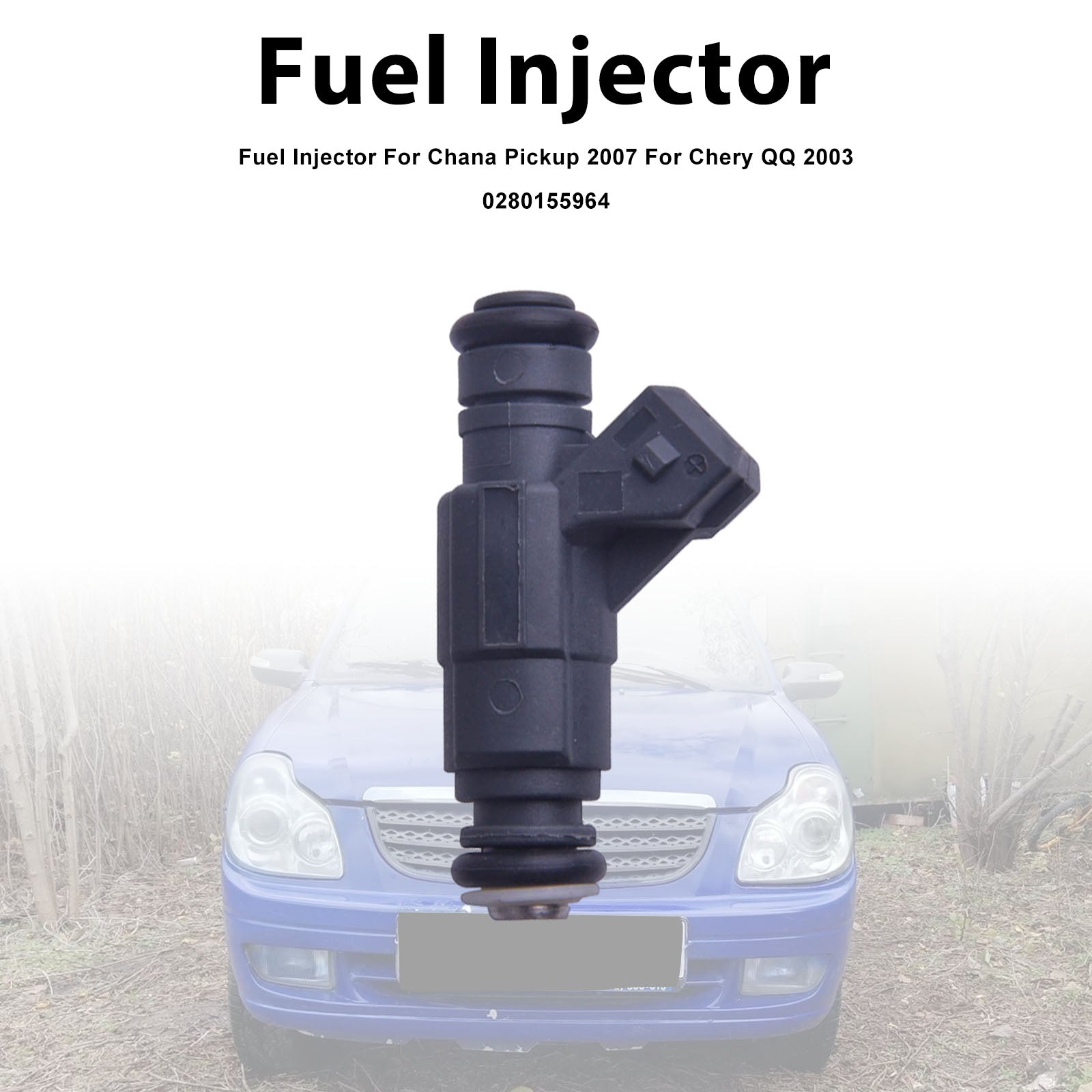 1Pcs Fuel Injector For Chana Pickup 2007 For Chery QQ 2003 0280155964