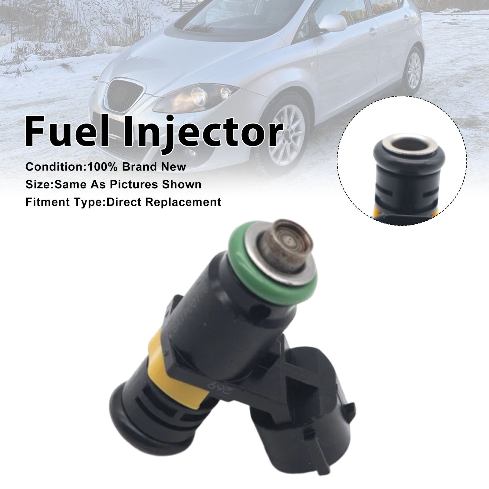 1Pcs Fuel Injector For Seat Altea For Skoda Fabia I 2006-2007 036906031AG