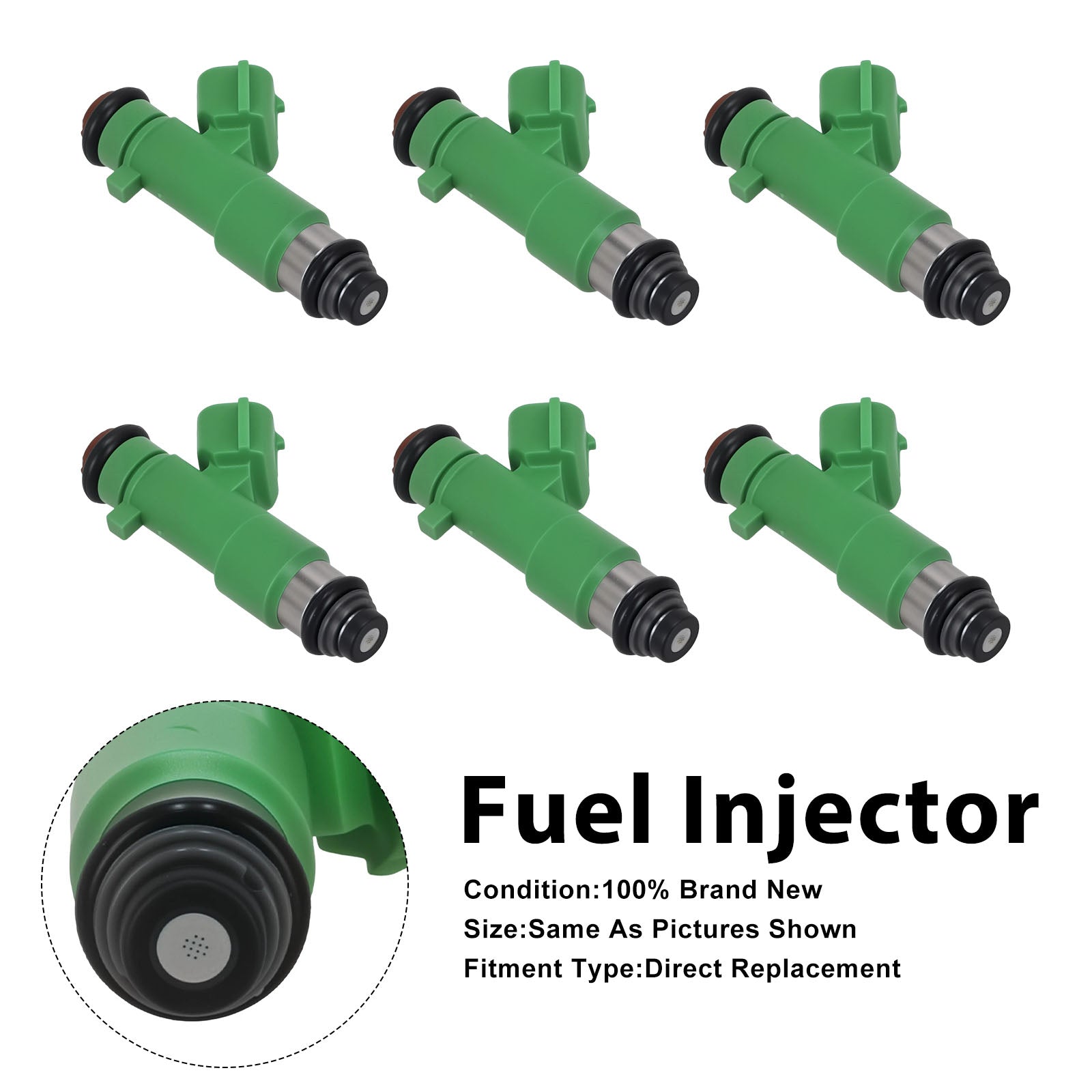 6Pcs Fuel Injector For Infiniti EX35 For Nissan Altima 07-18 16600-jk20a