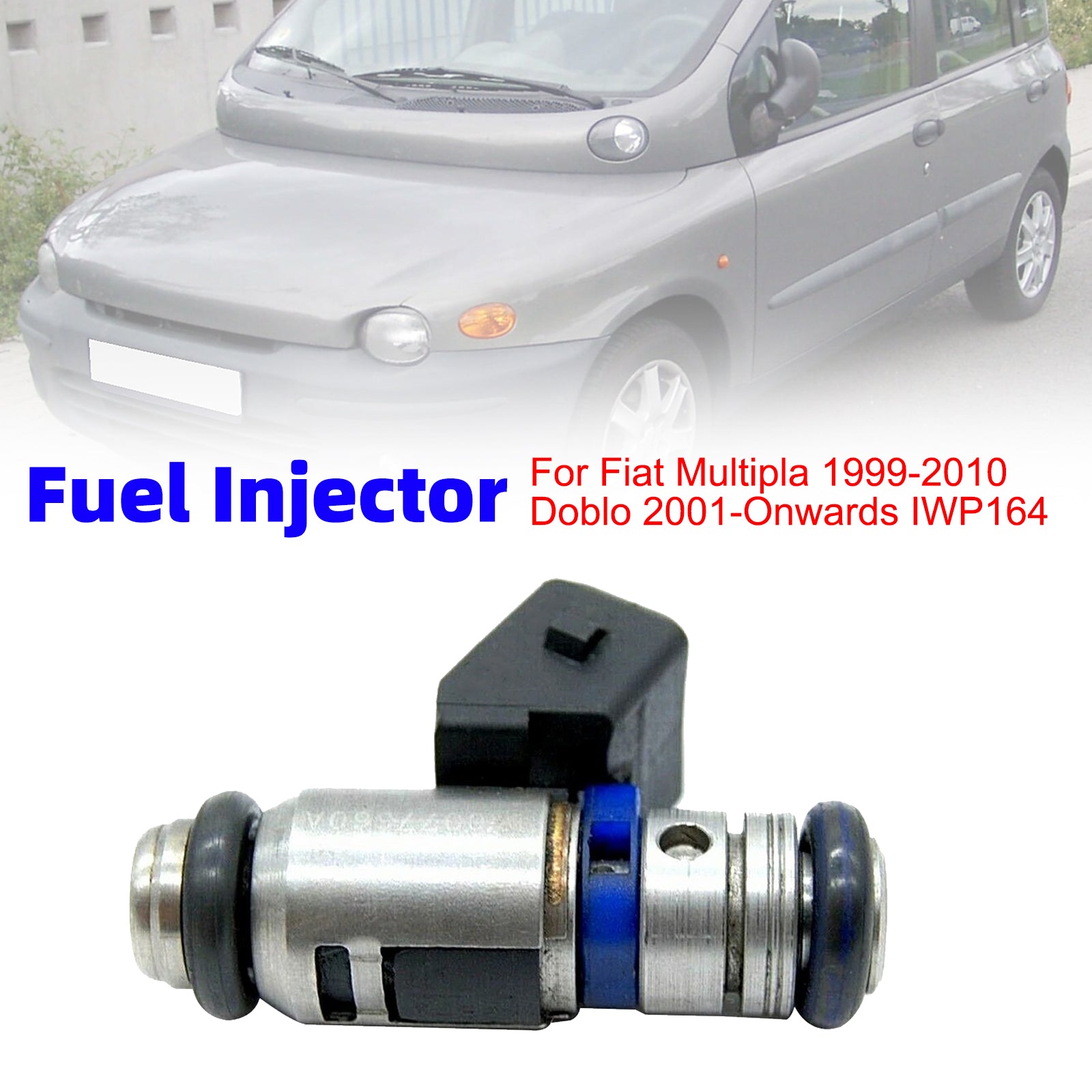 1Pcs Fuel Injector For Fiat Multipla 1999-2010 Doblo 2001-Onwards IWP164