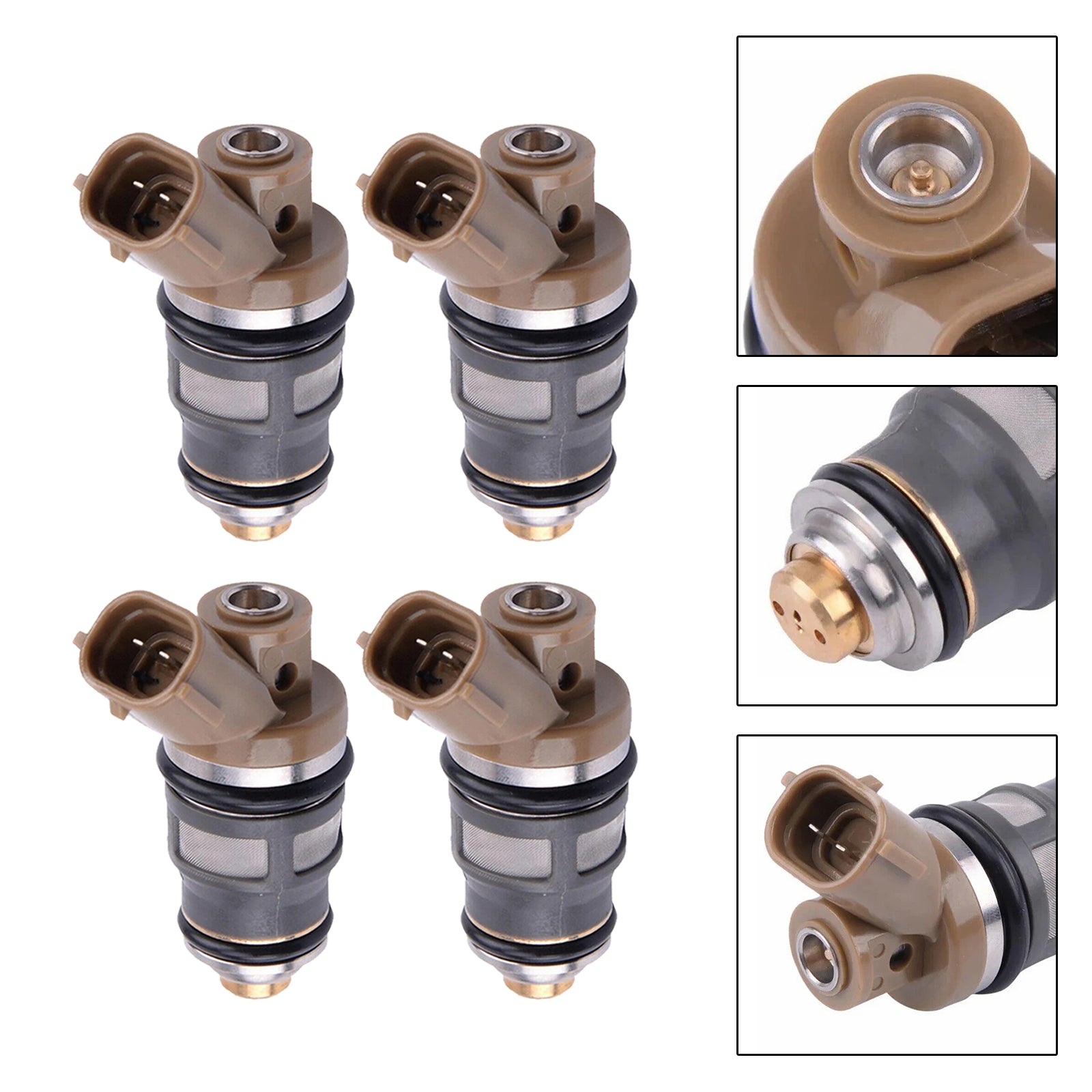4Pcs Fuel Injector For Toyota Corolla AE101 91-00 AE111 97-00 23250-16140