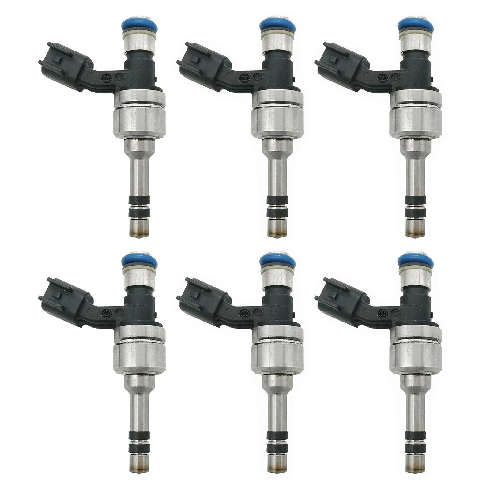 6Pcs Fuel Injector For Cadillac CTS SRX For GMC Terrain 2010-11 12629927
