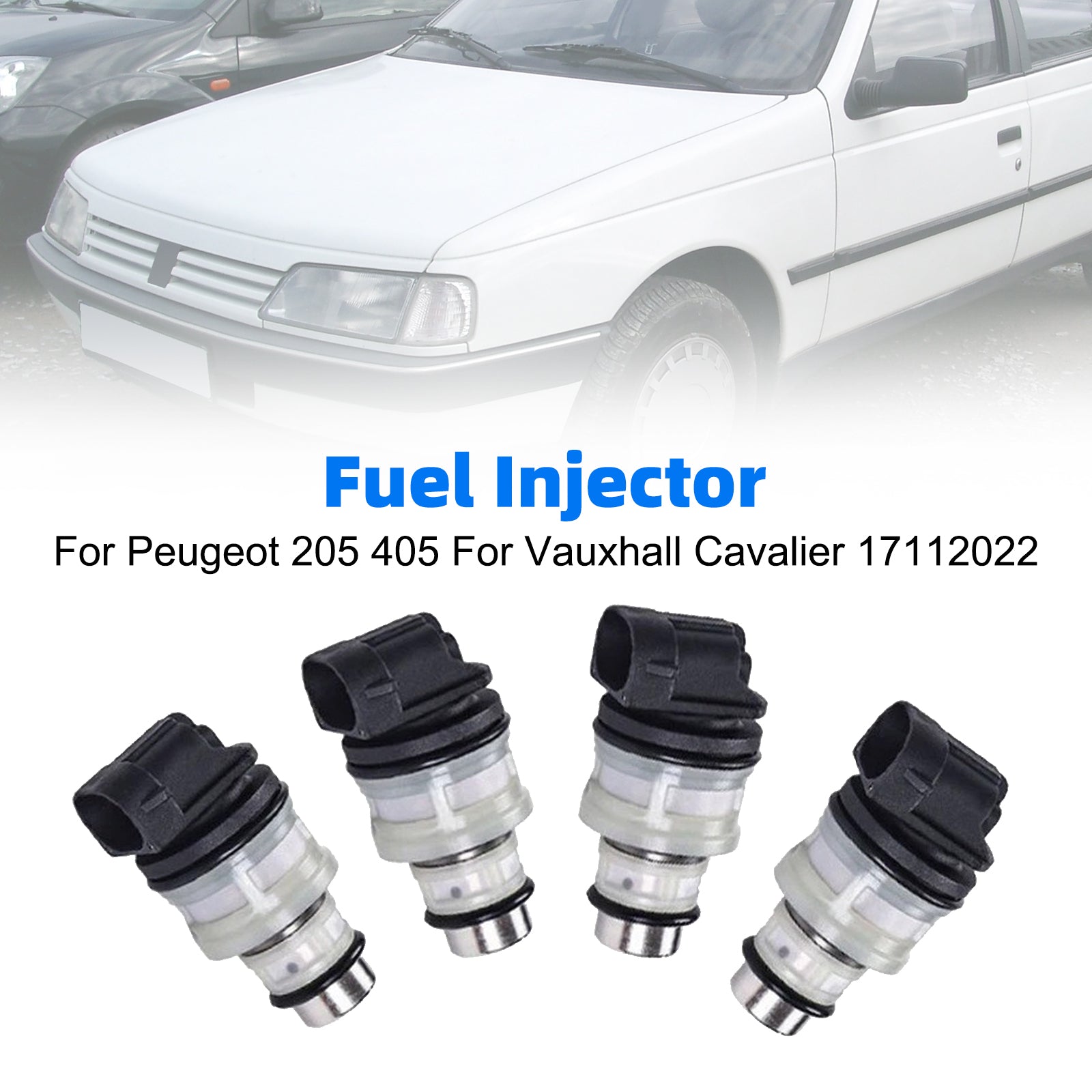 4Pcs Fuel Injector For Peugeot 205 405 For Vauxhall Cavalier 17112022