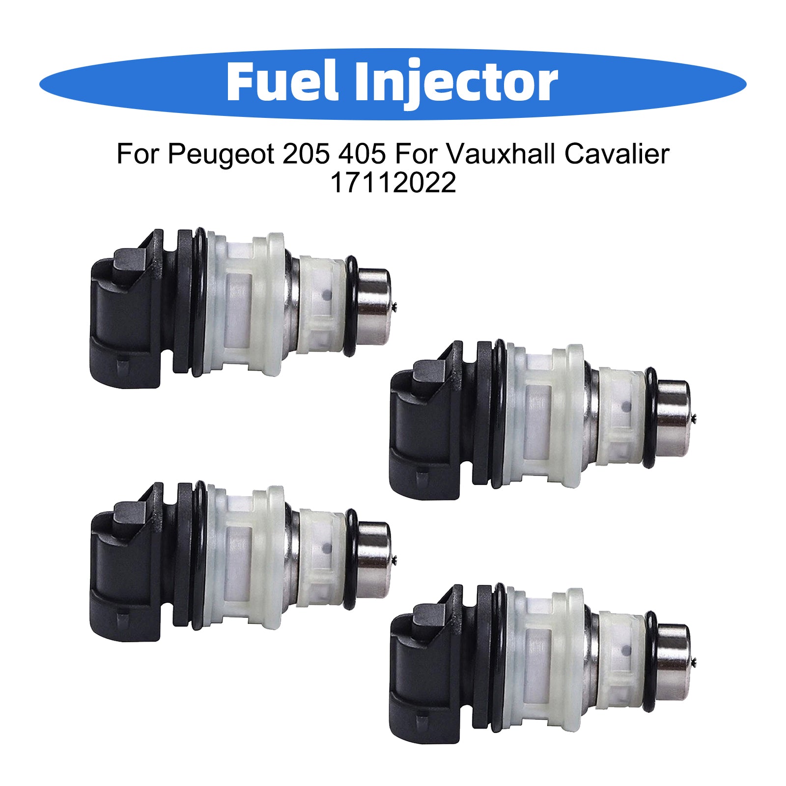4Pcs Fuel Injector For Peugeot 205 405 For Vauxhall Cavalier 17112022